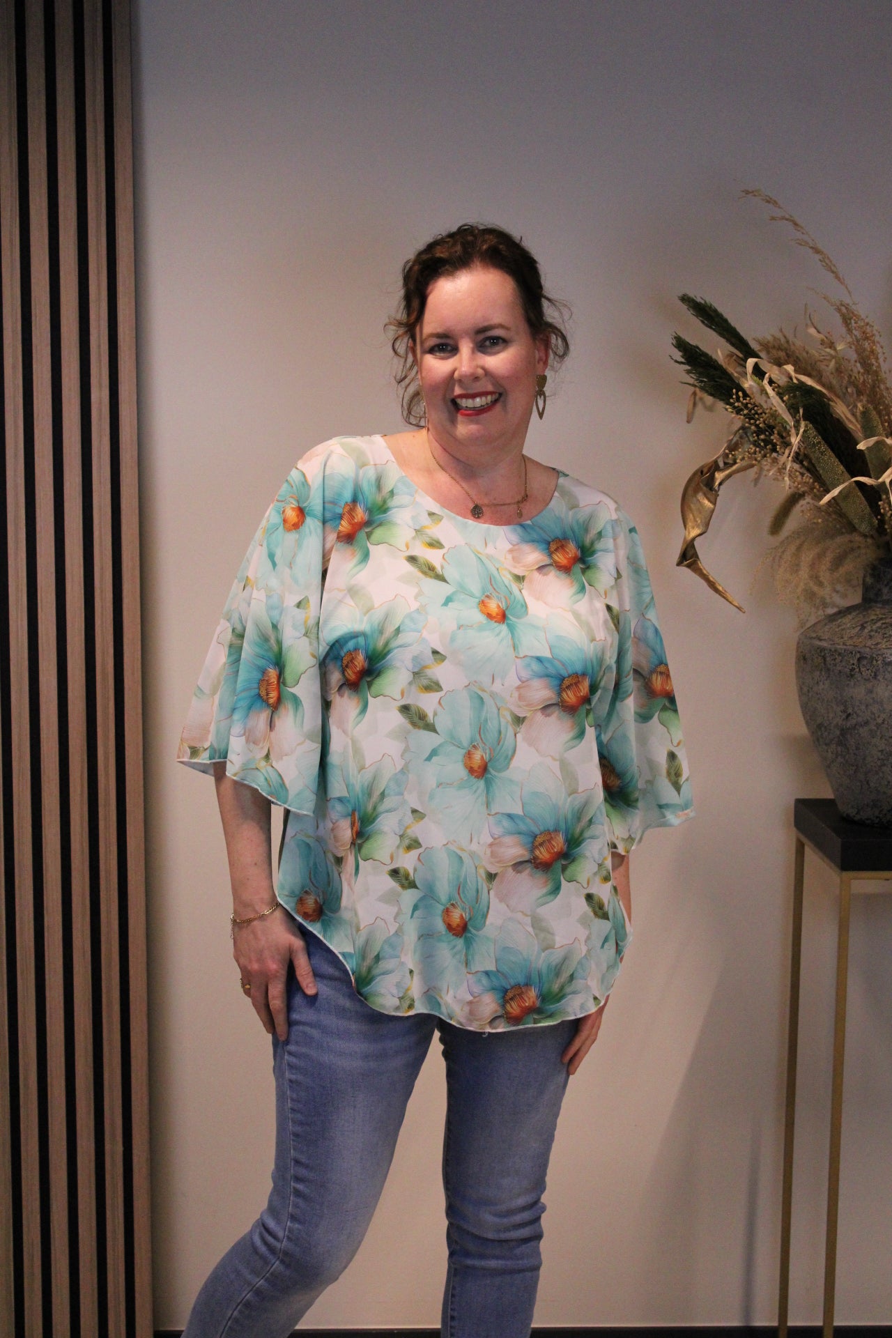 Belle | Bluse mint 36 bis 44