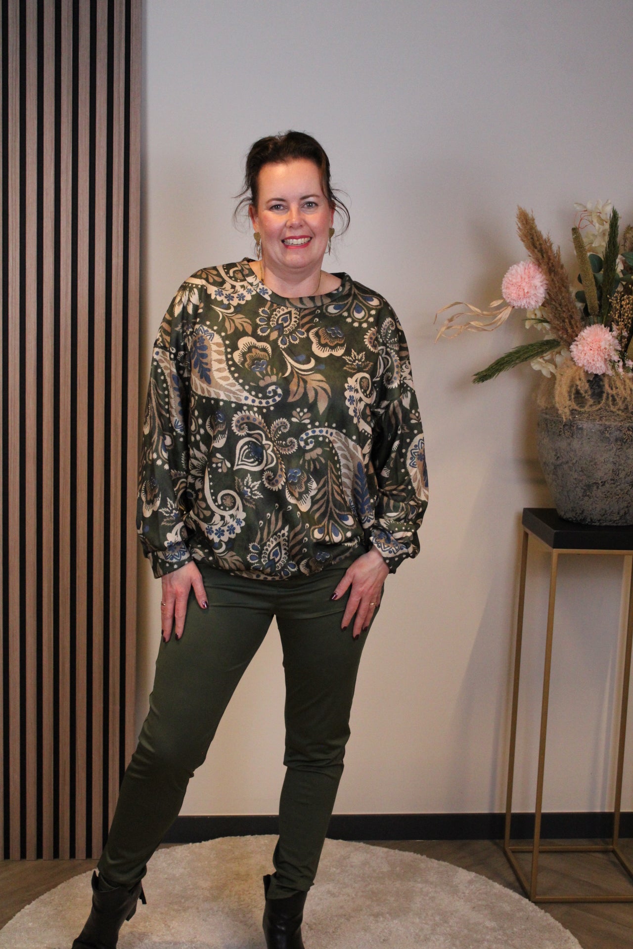 Mara | Bluse weiß Langarm 38 bis 48