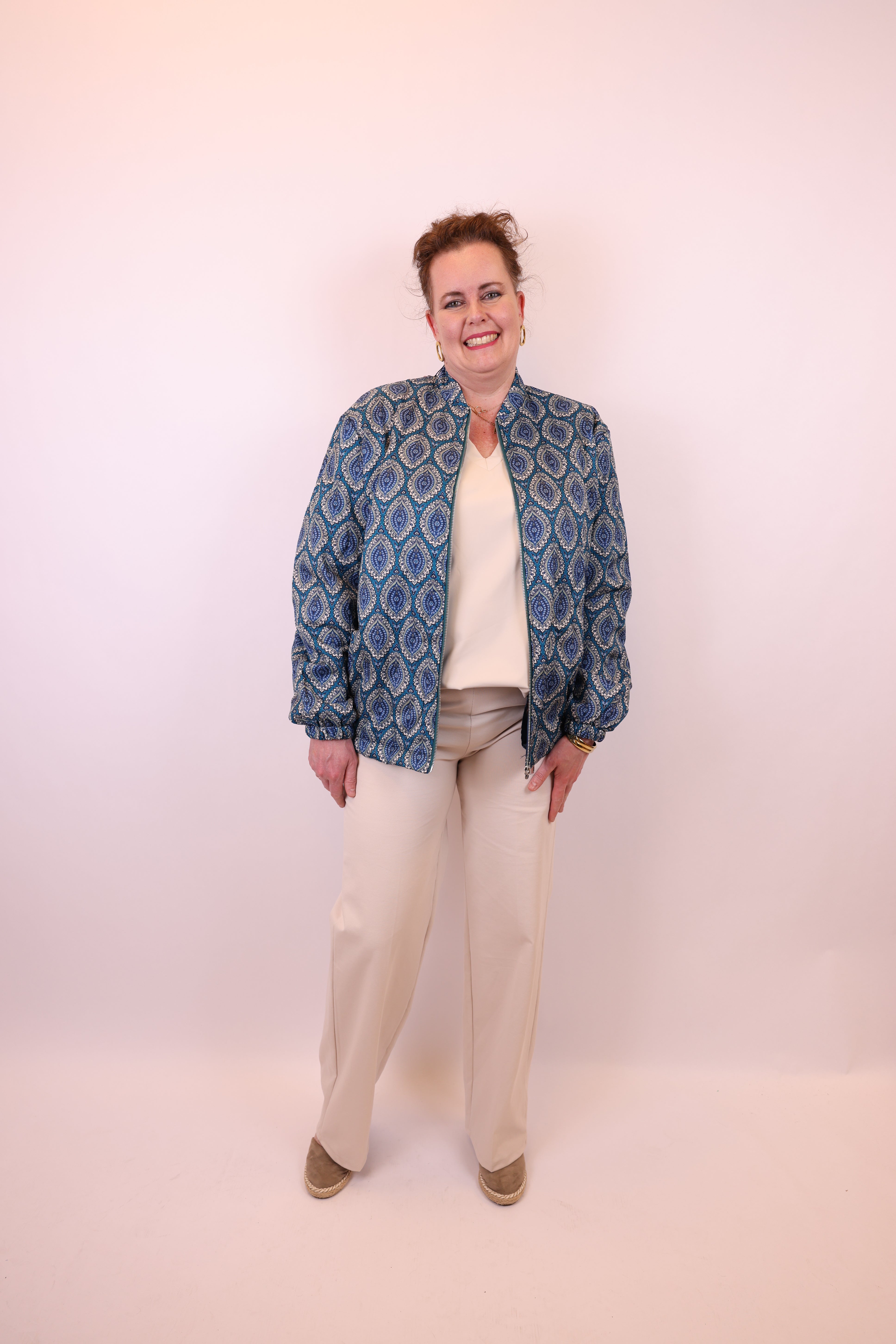 Maxime | Grüne Jeansjacke