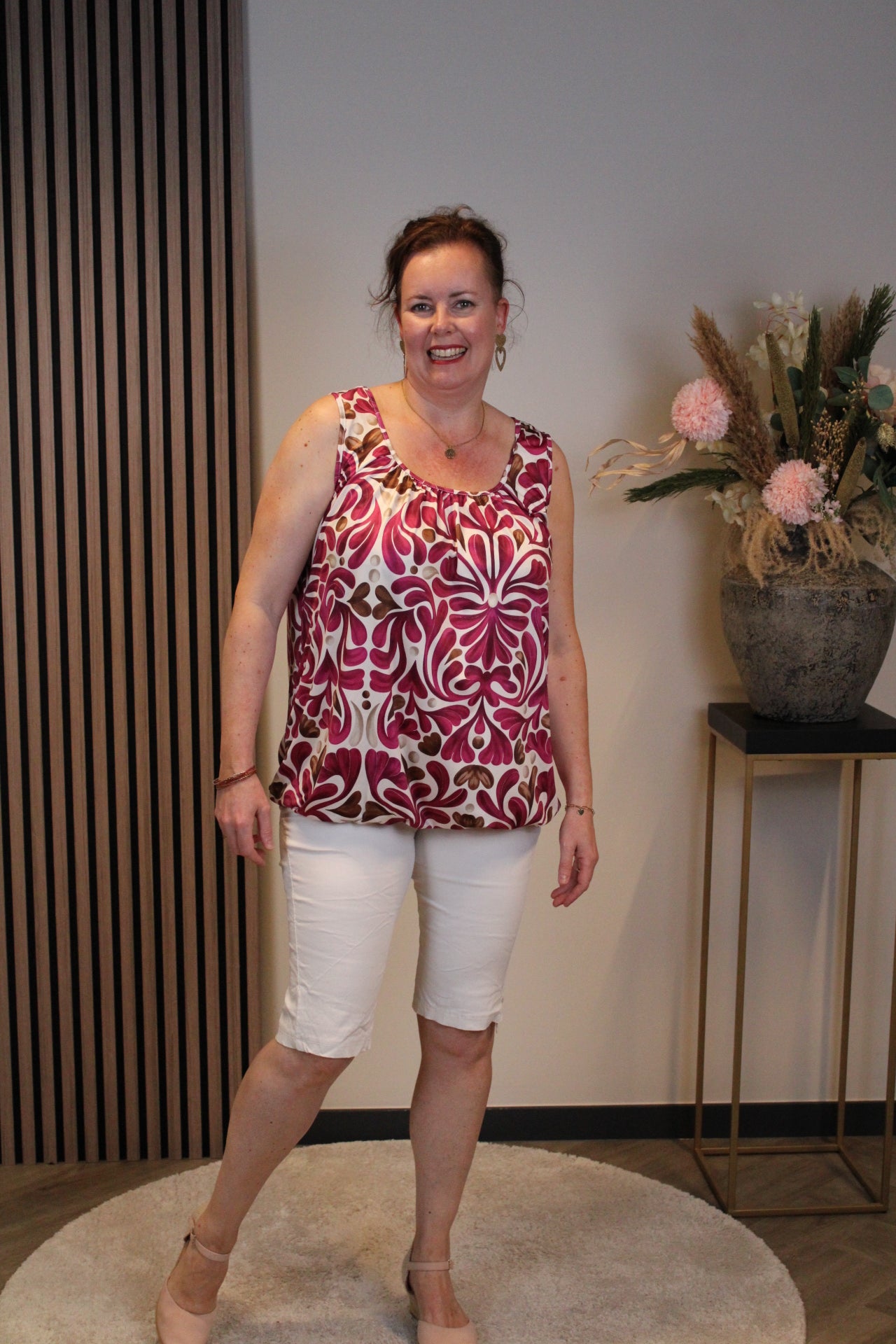 Silke | Top rosa 38 bis 48