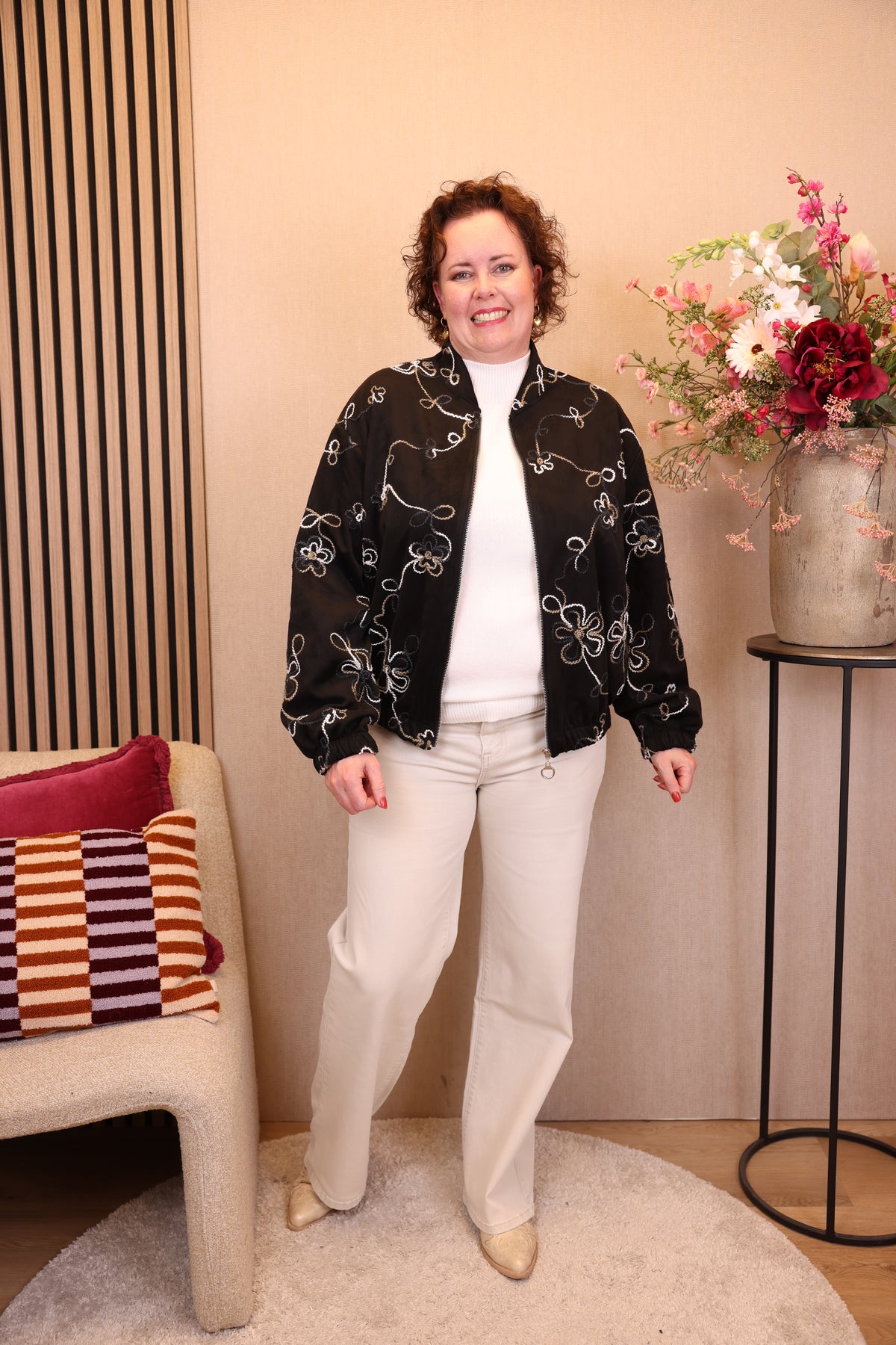 Maxime | Grüne Jeansjacke