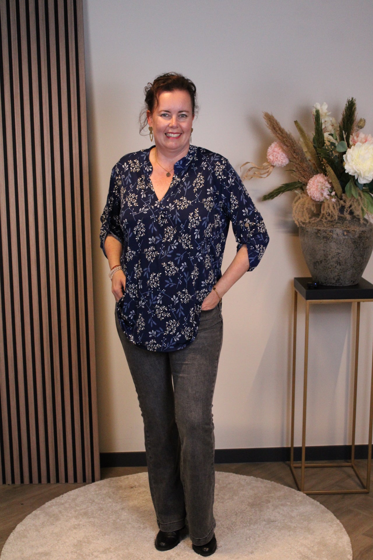 Verena | Langarmbluse 48 bis 52