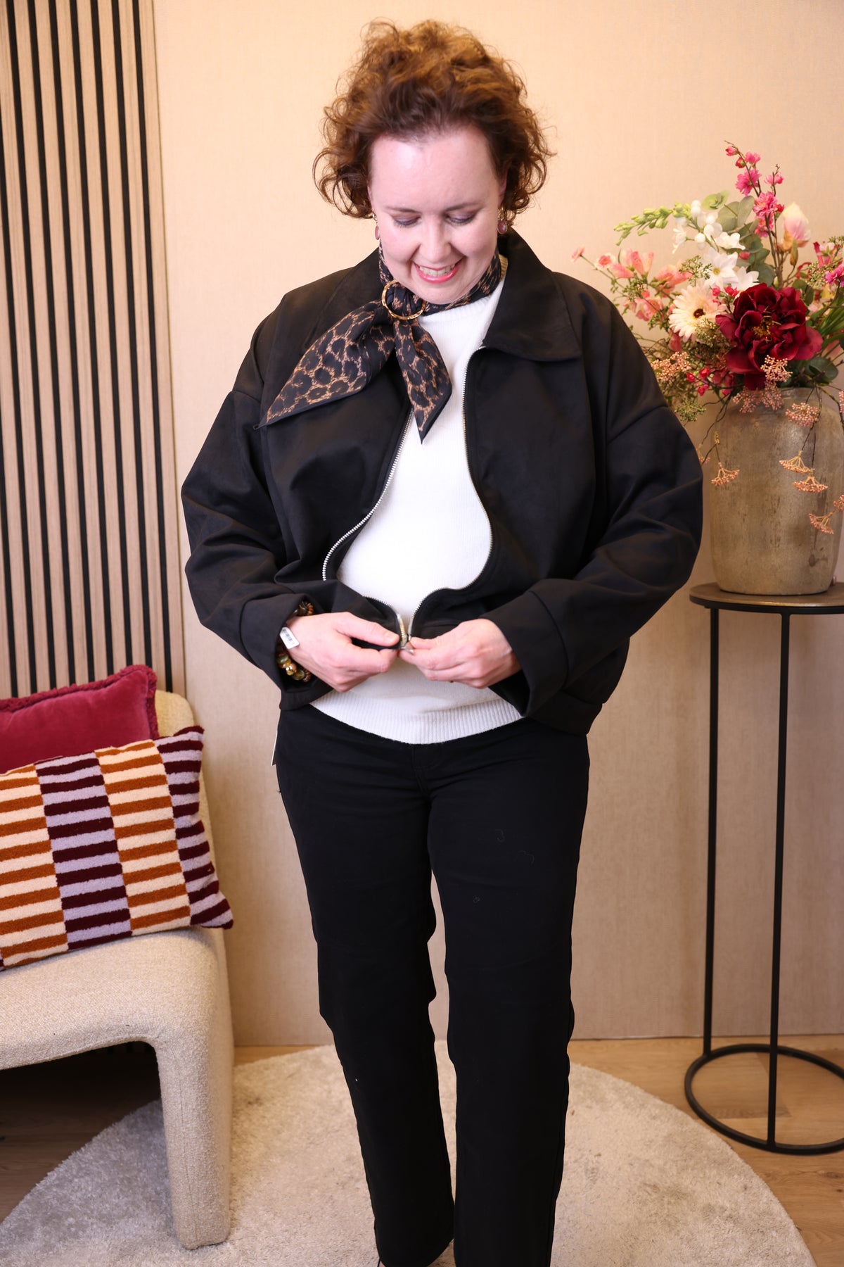Maxime | Grüne Jeansjacke