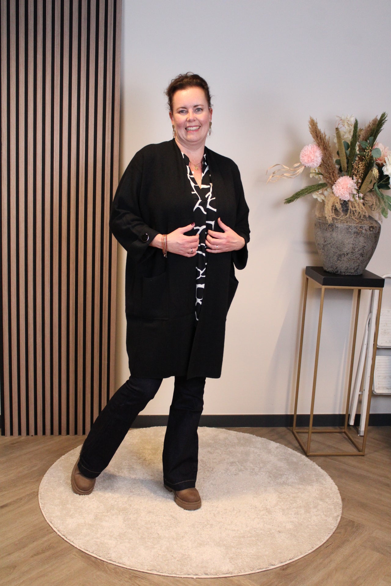 Mara | Bluse weiß Langarm 38 bis 48