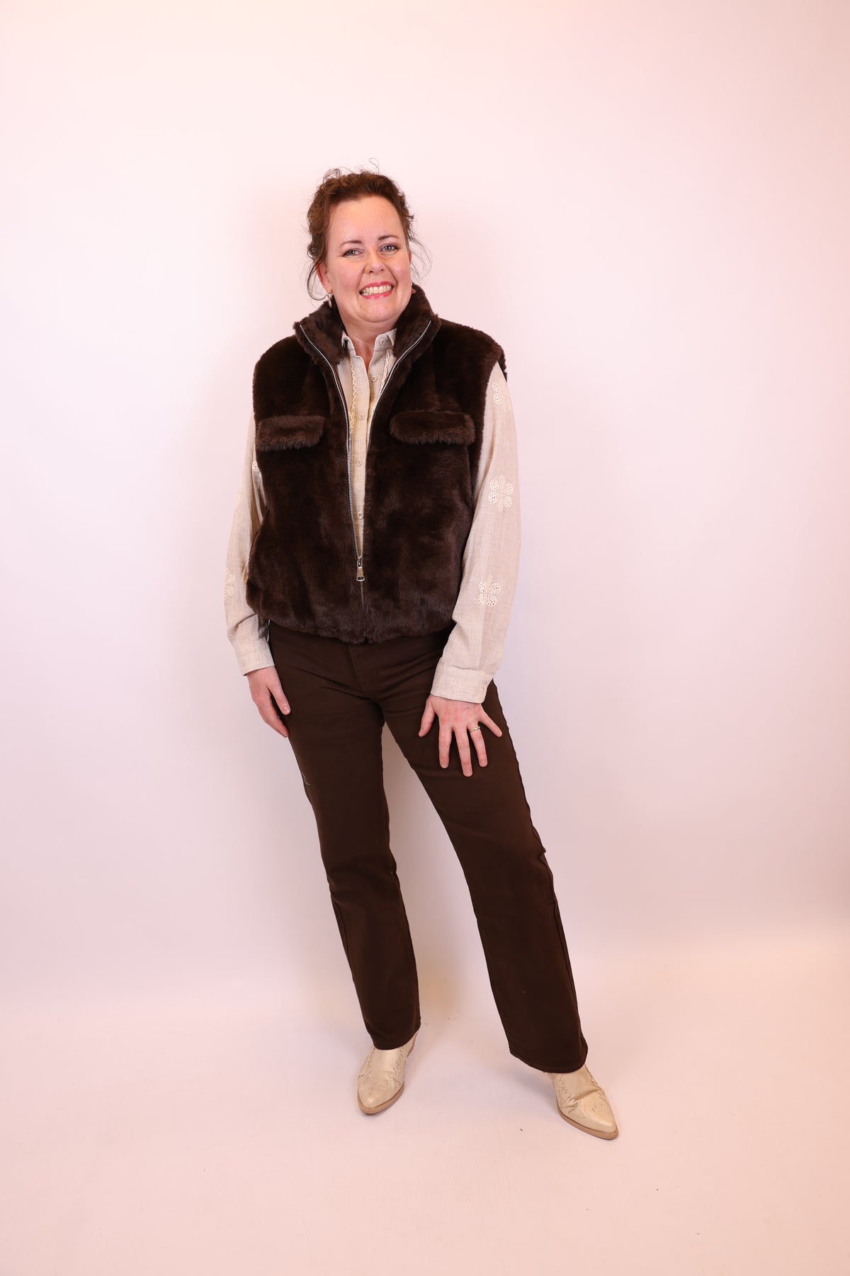 Maxime | Grüne Jeansjacke