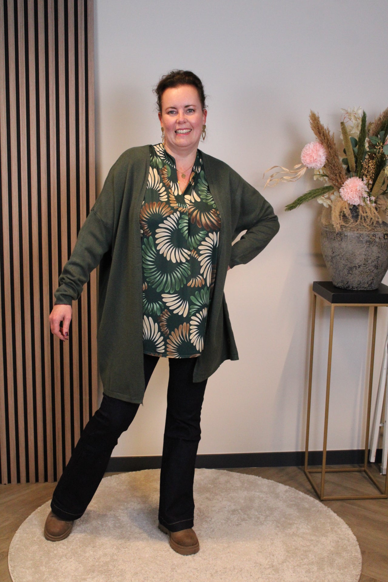 Mara | Bluse weiß Langarm 38 bis 48