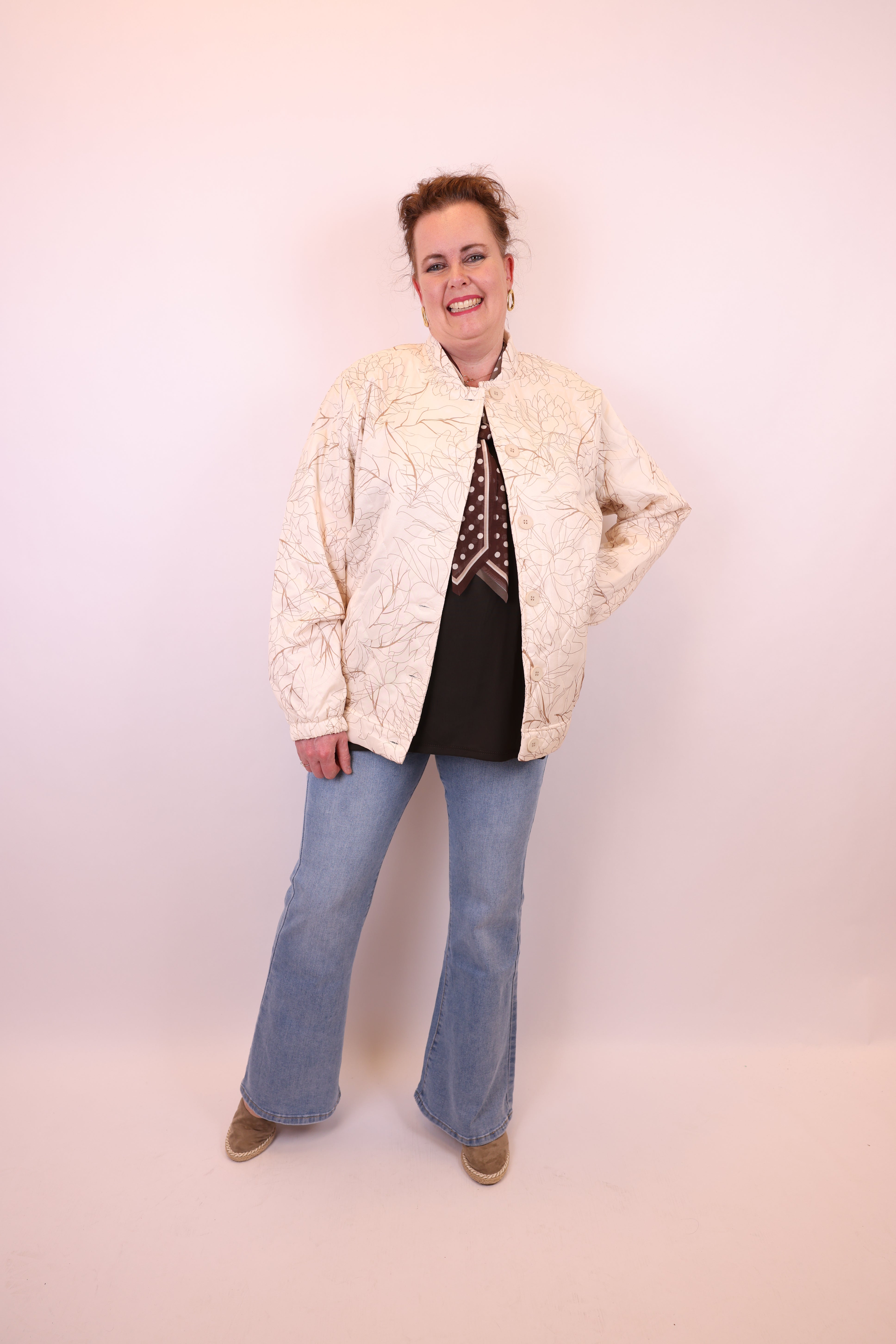 Maxime | Grüne Jeansjacke
