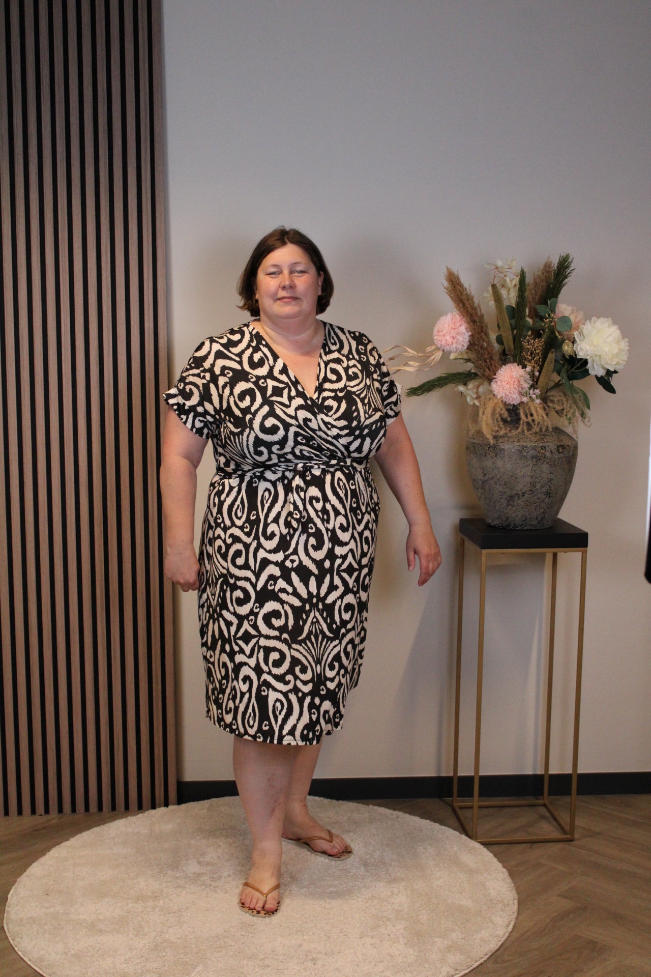 Dora | Bluse schwarz Langarm 52 bis 58