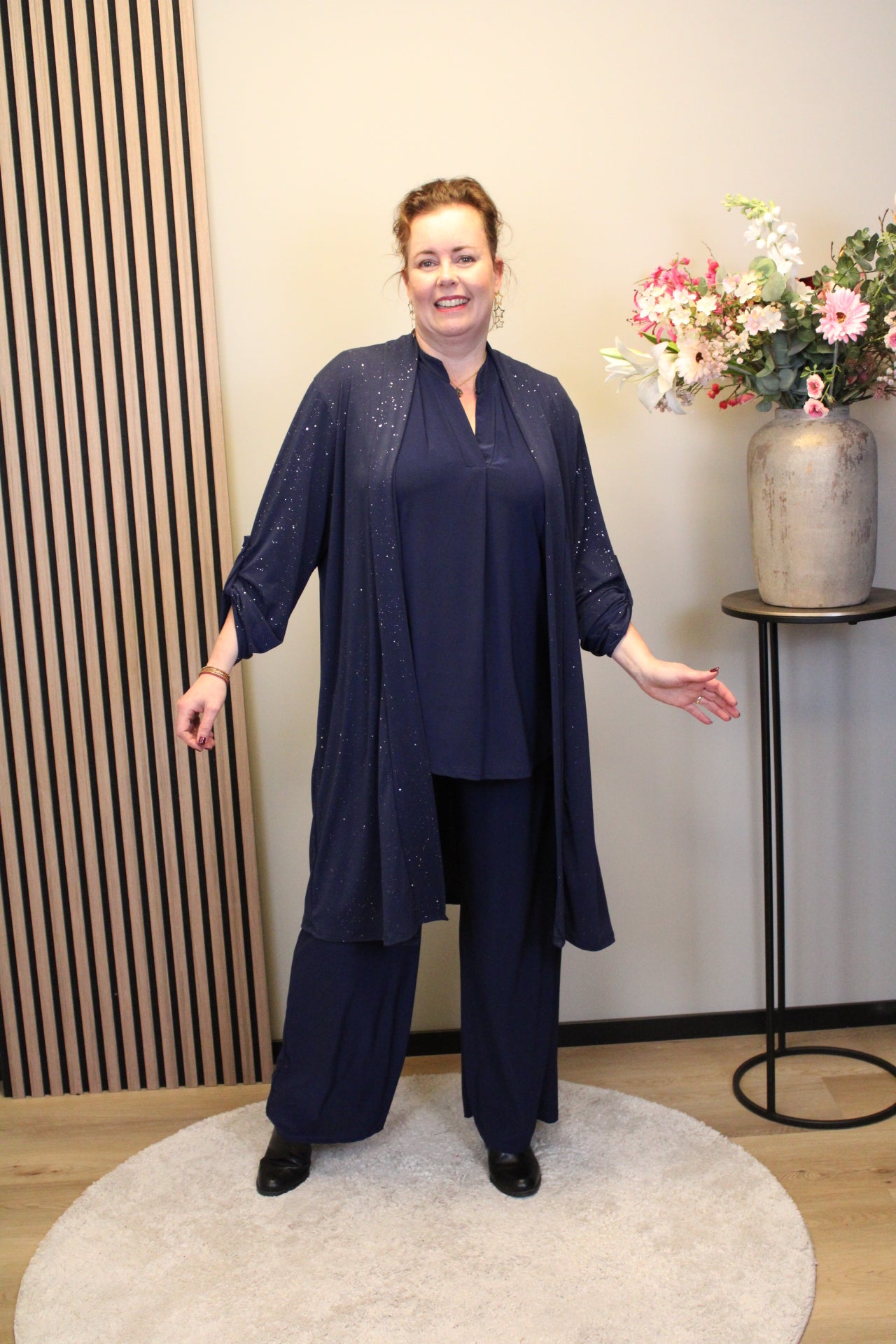 Mara | Bluse weiß Langarm 38 bis 48