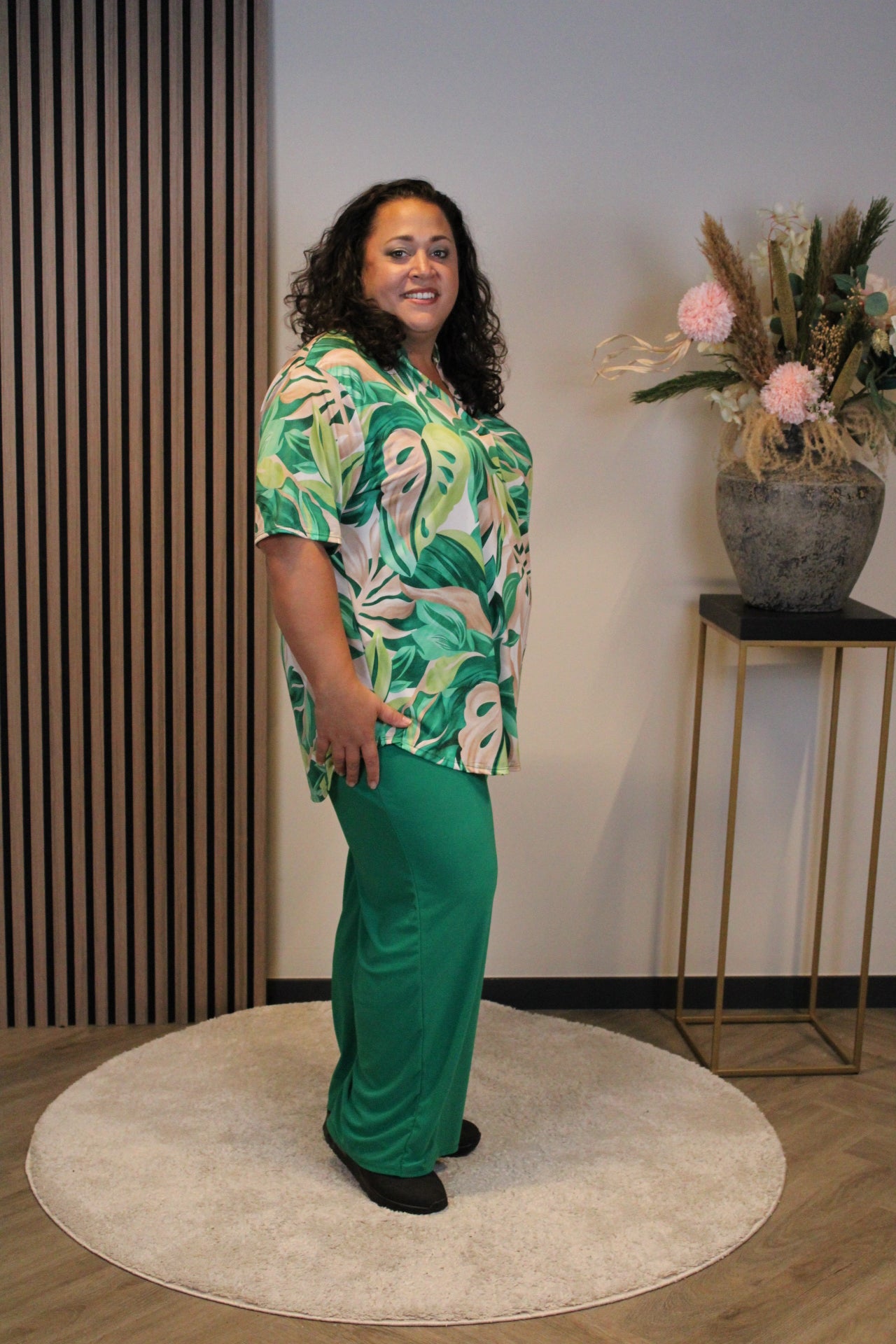 Ellen | Broek appel groen 48 t/m 54