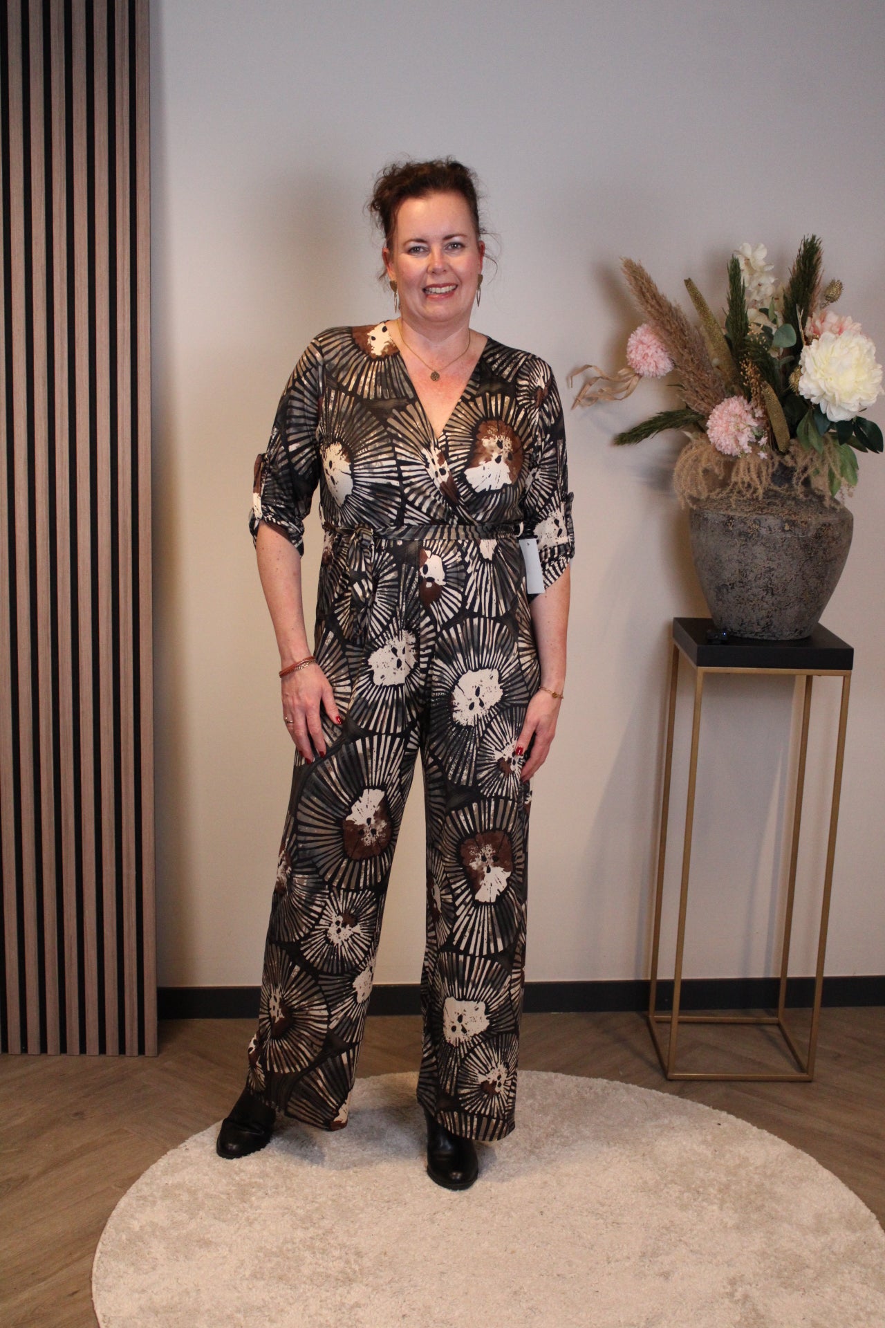 Fresia | Schwarzes Langarmkleid 38 bis 44