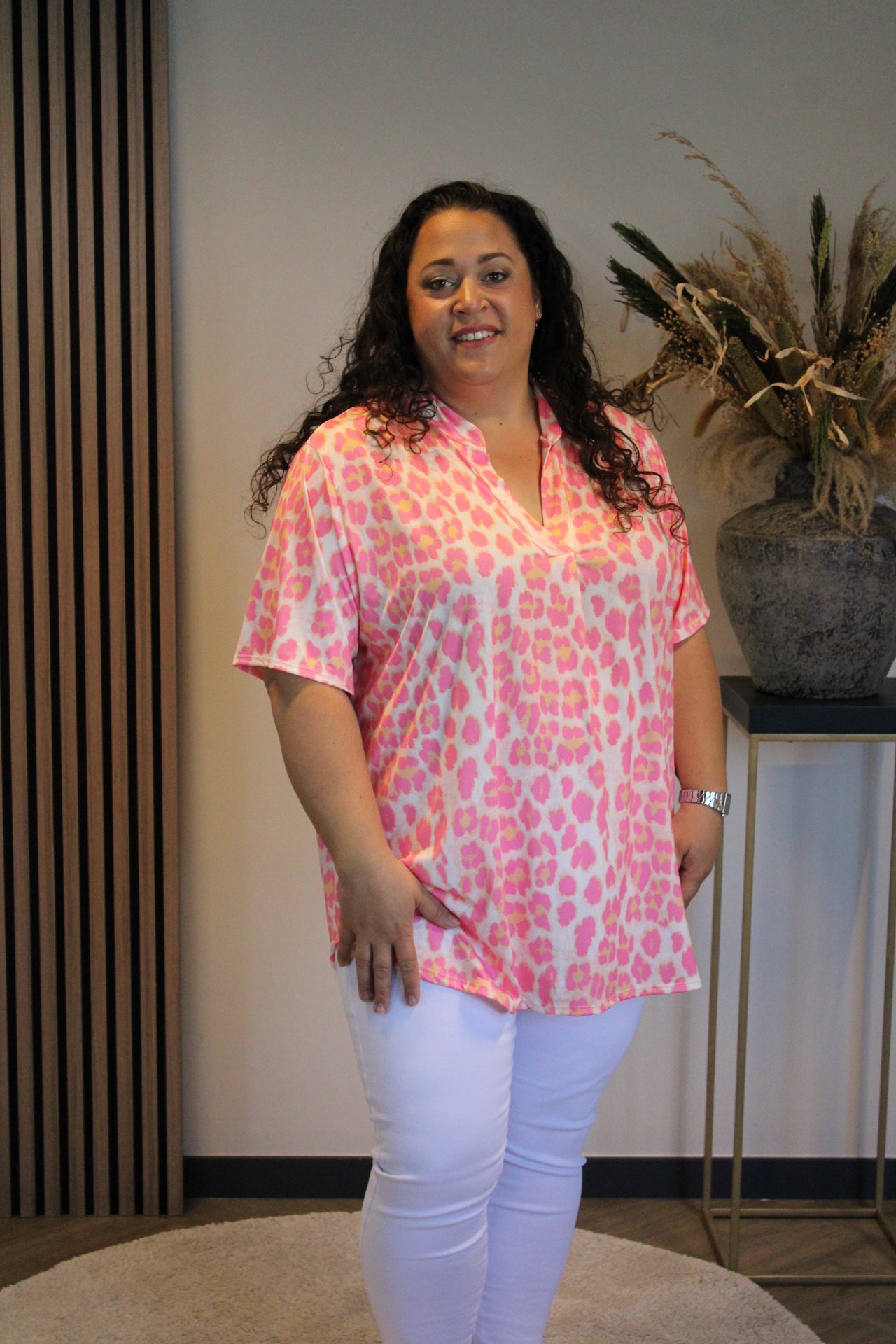 Lois | Bluse Kurzarm 48 bis 52