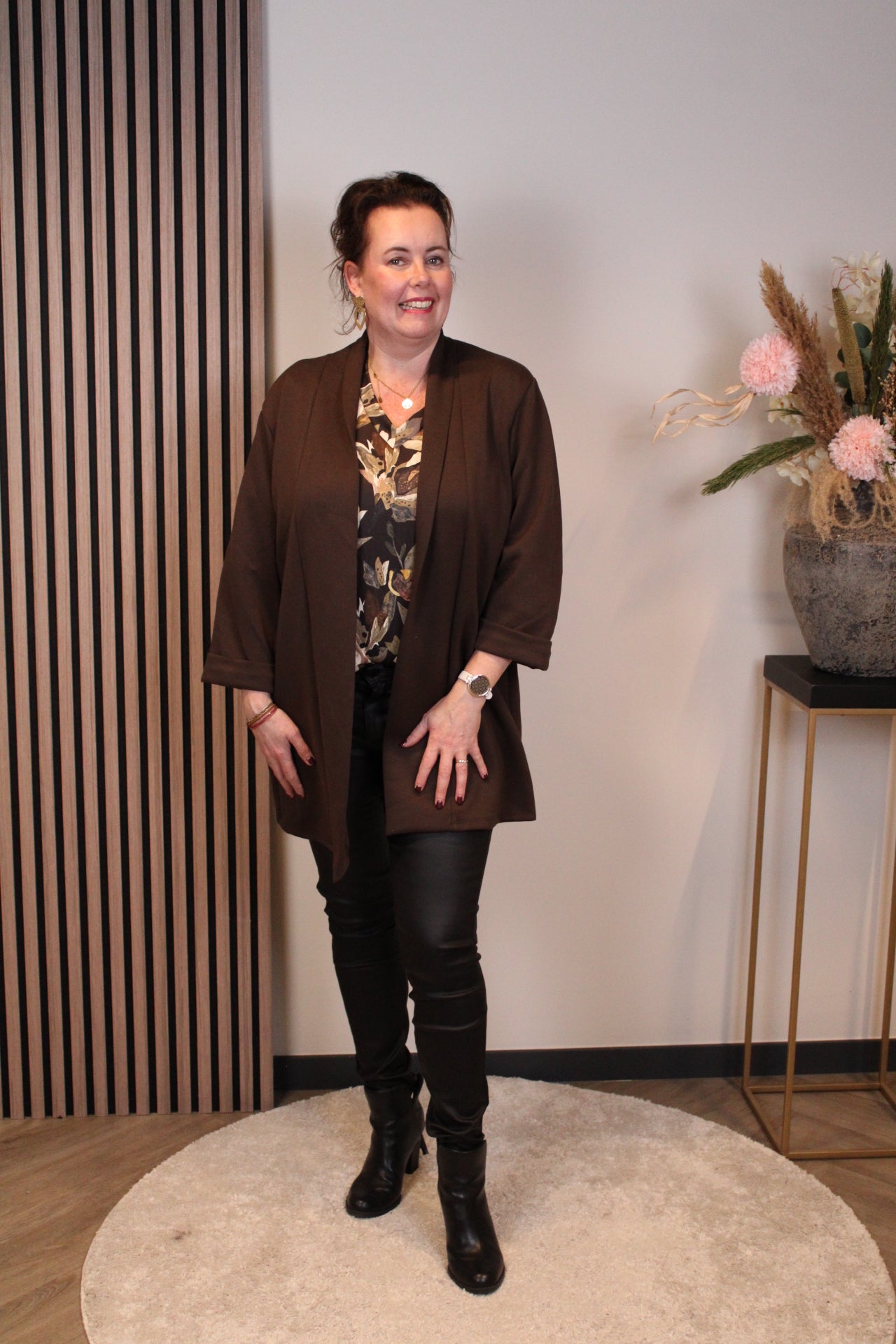 Mara | Bluse weiß Langarm 38 bis 48