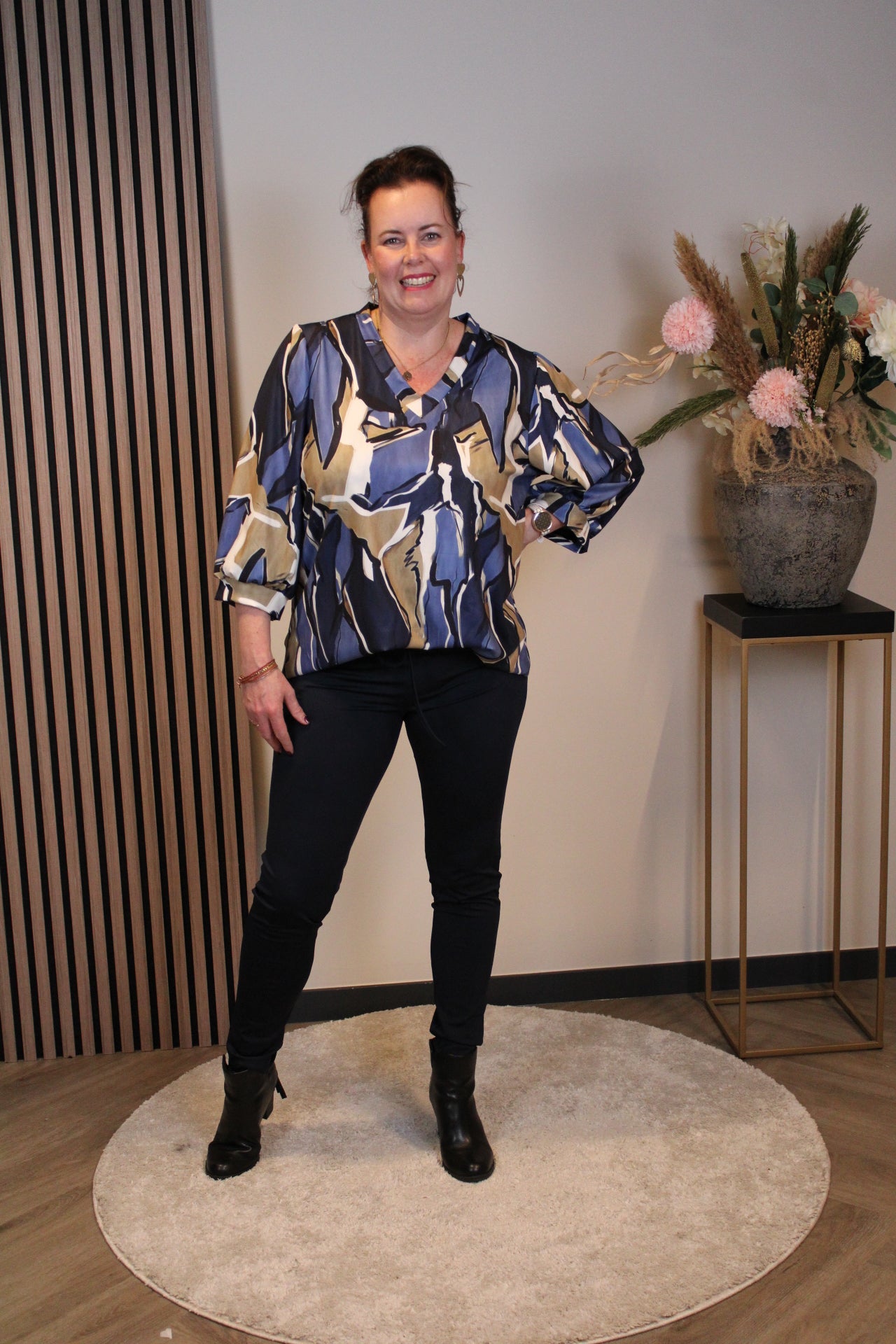 Indy | Hose bordeauxrot 40 bis 44