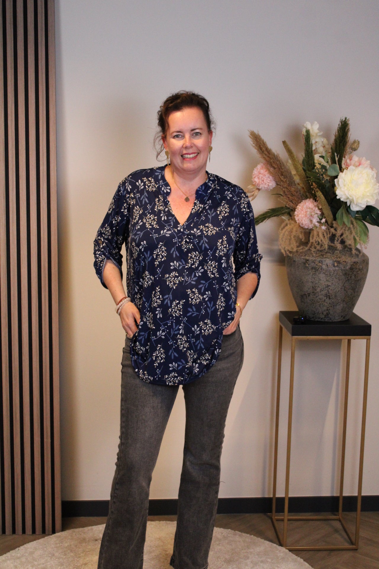 Verena | Langarmbluse 48 bis 52