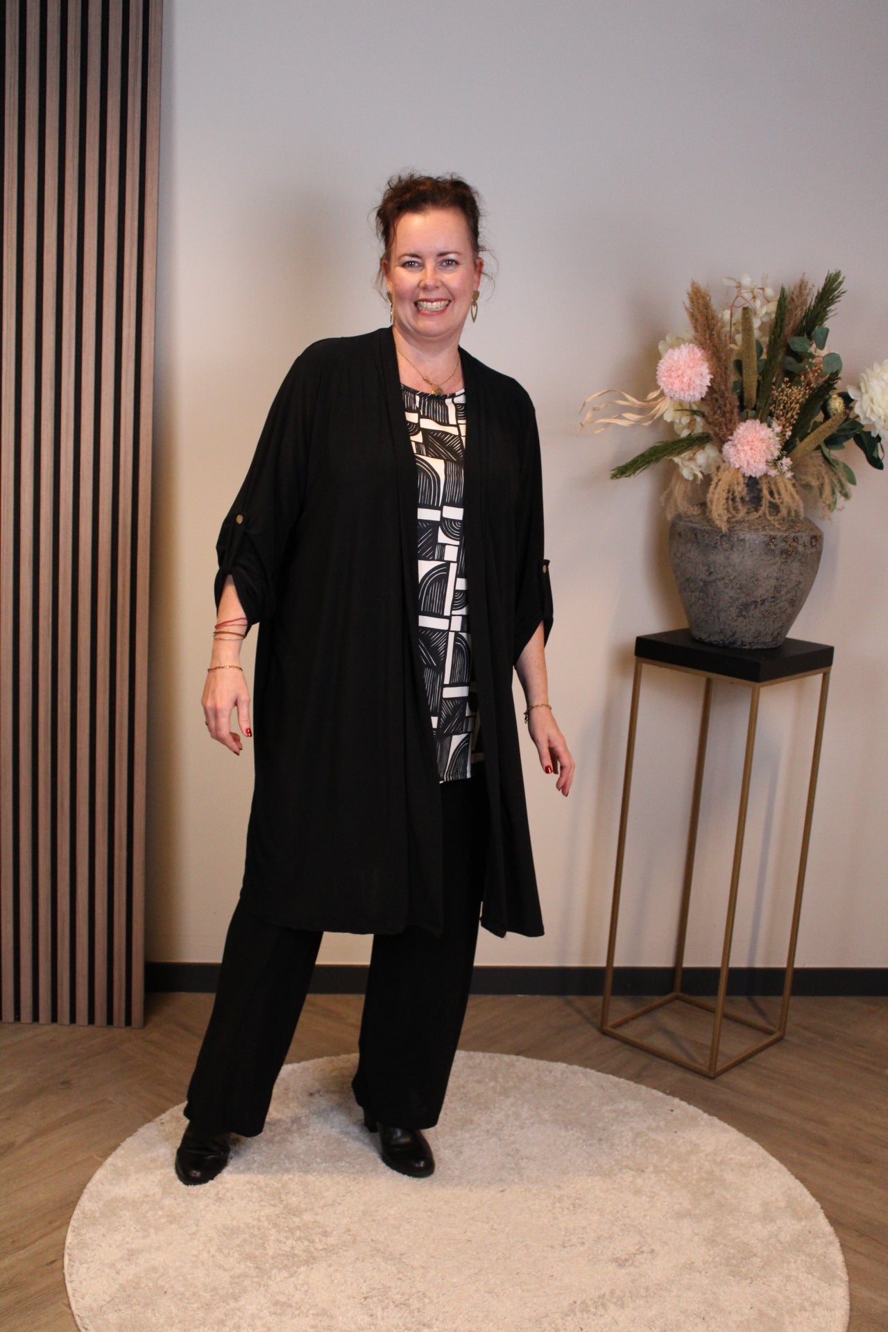 Sara | Bluse Langarm Grün 52 bis 58