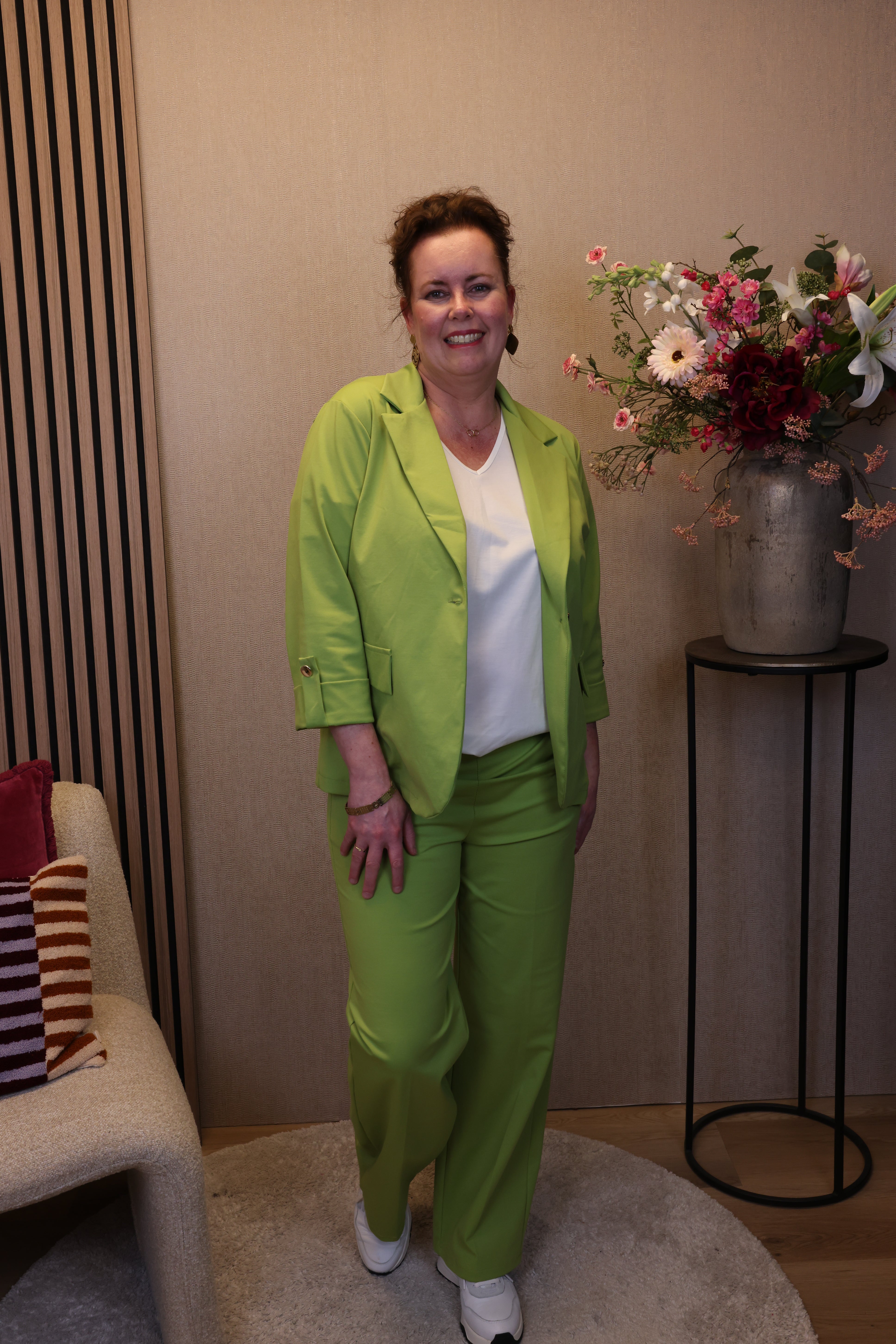 Dora | Bluse schwarz Langarm 52 bis 58