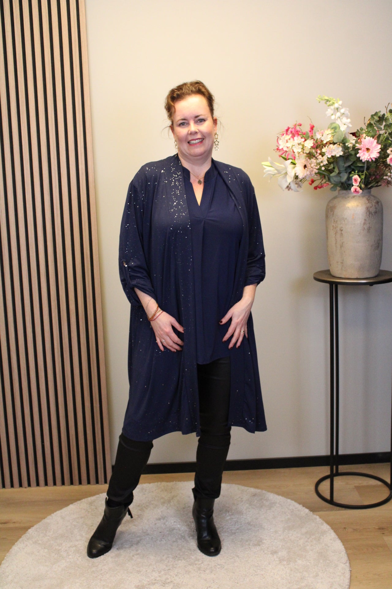 Mara | Bluse weiß Langarm 38 bis 48