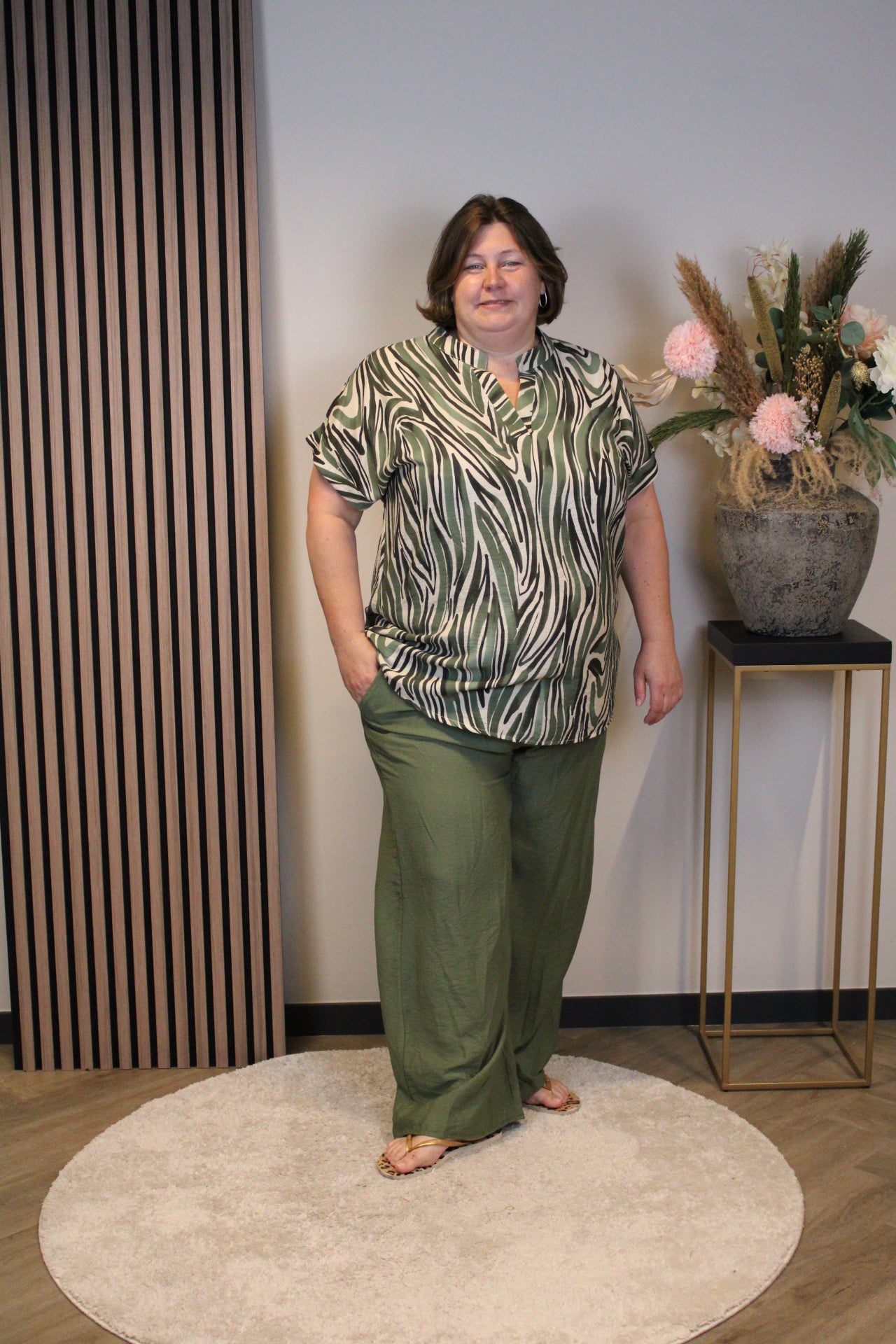 Dora | Bluse schwarz Langarm 52 bis 58