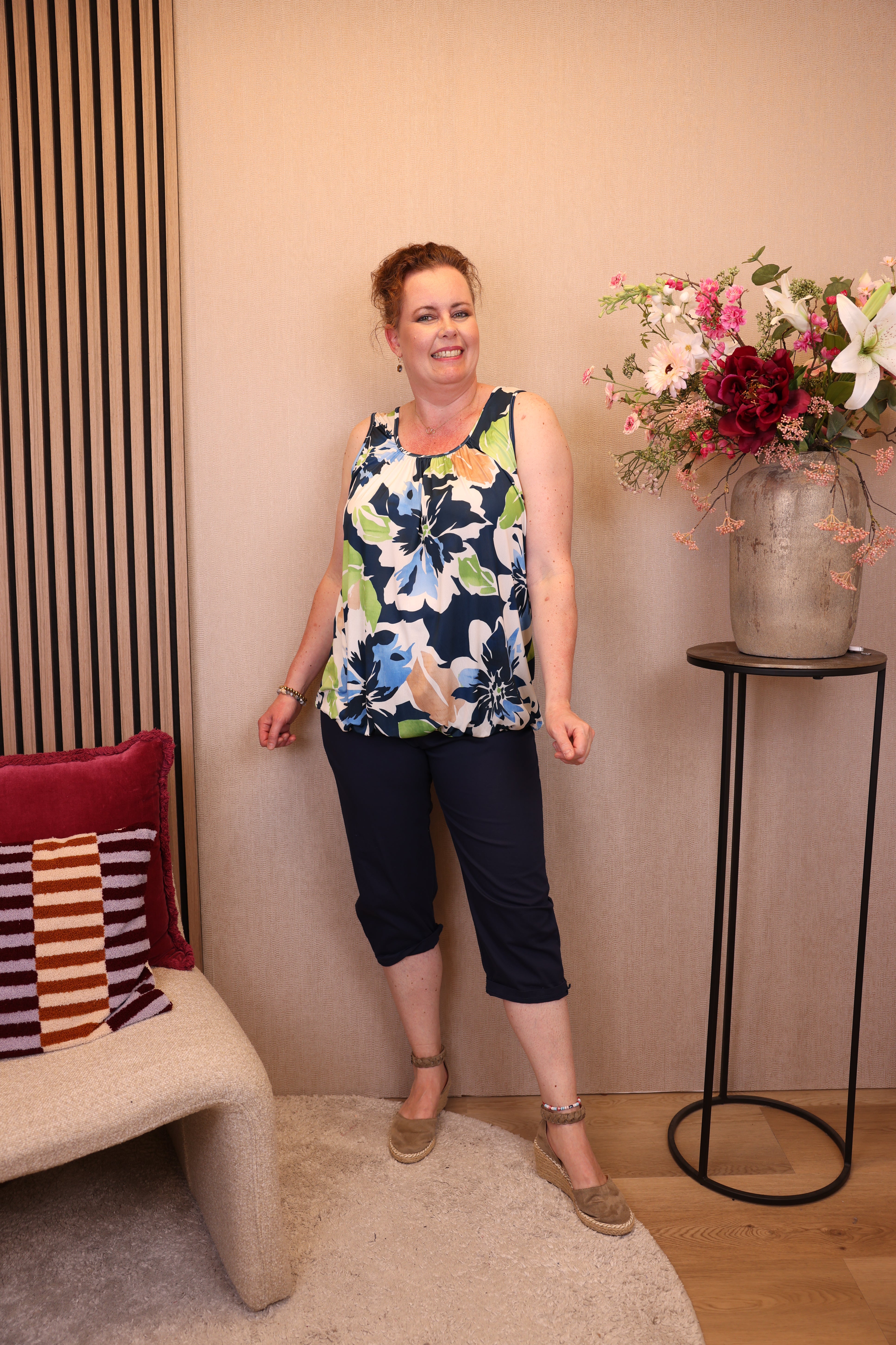 Dora | Bluse schwarz Langarm 52 bis 58