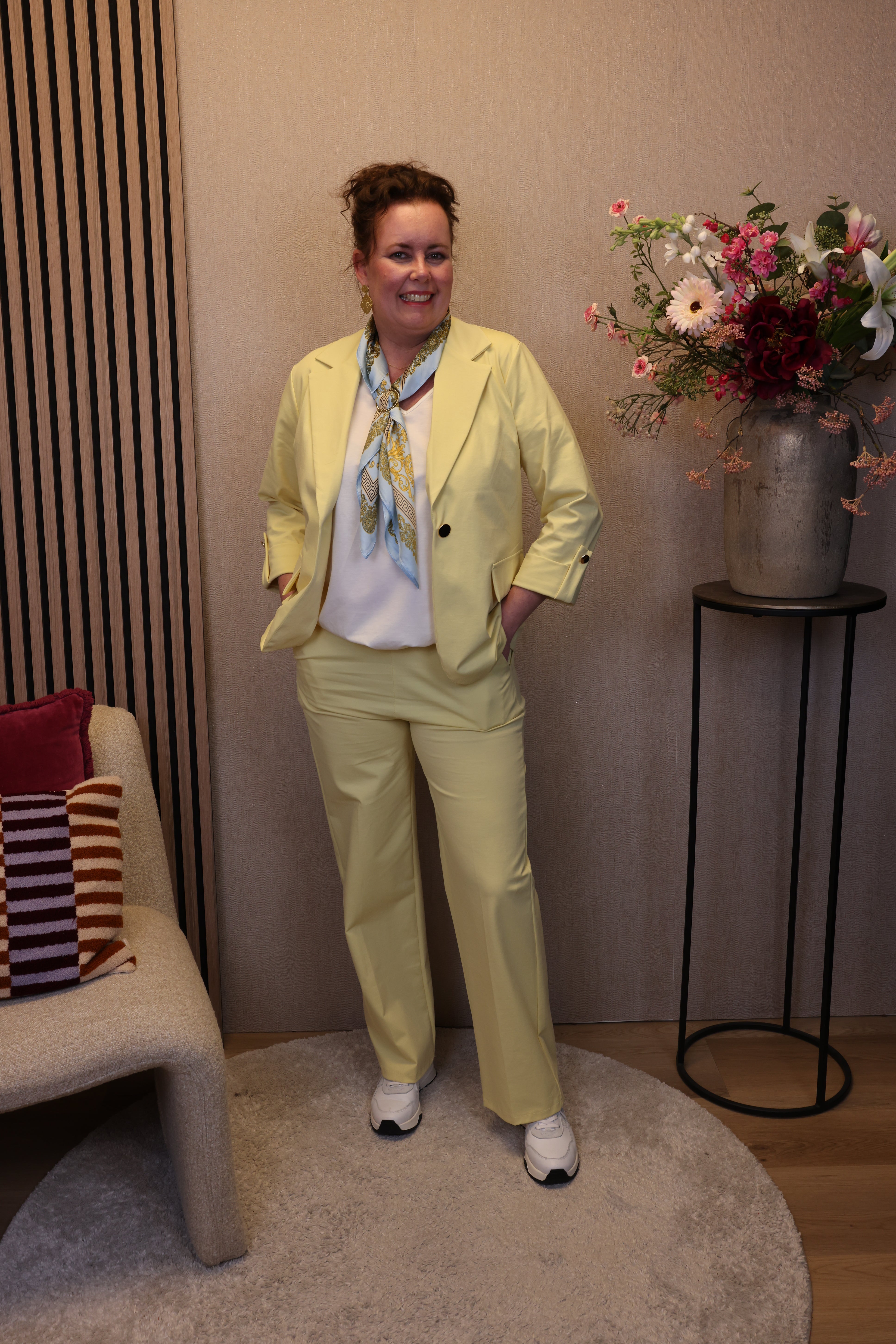 Dora | Bluse schwarz Langarm 52 bis 58