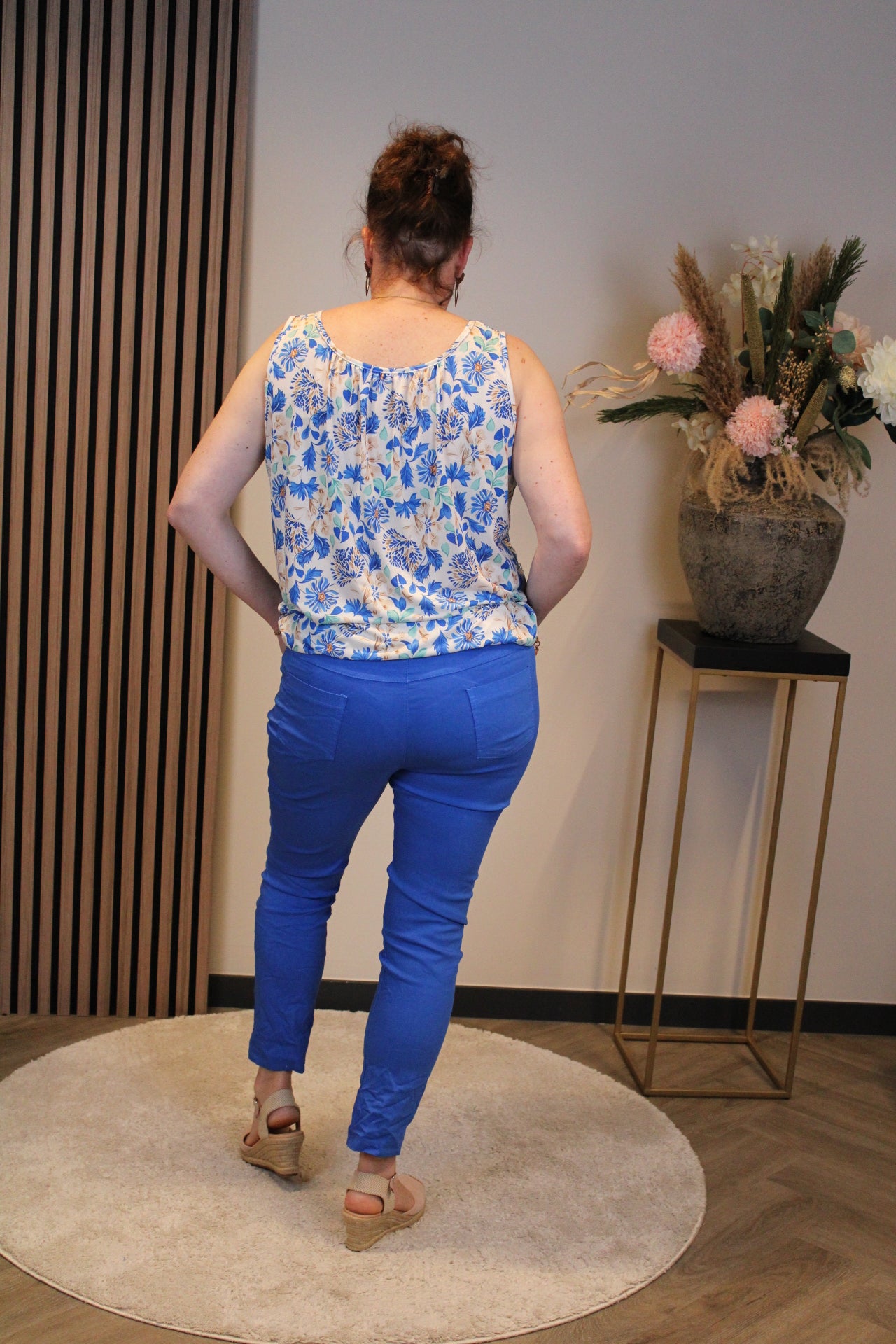 Puck | Broek lang kobalt 38 t/m 48