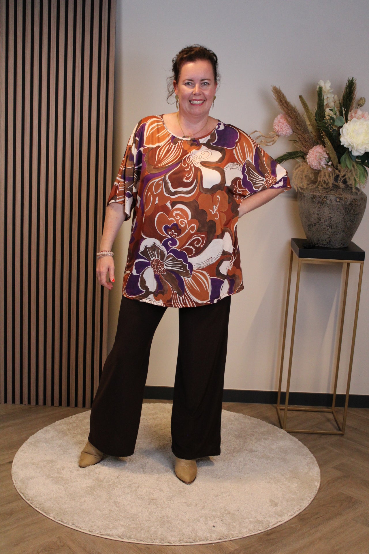 Maxime | Top orange 38 bis 48