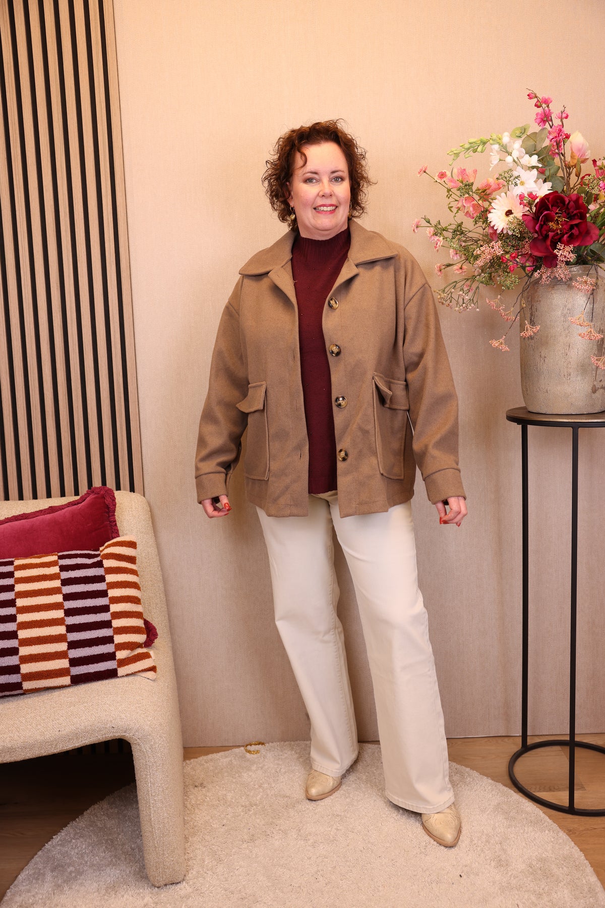 Maxime | Grüne Jeansjacke