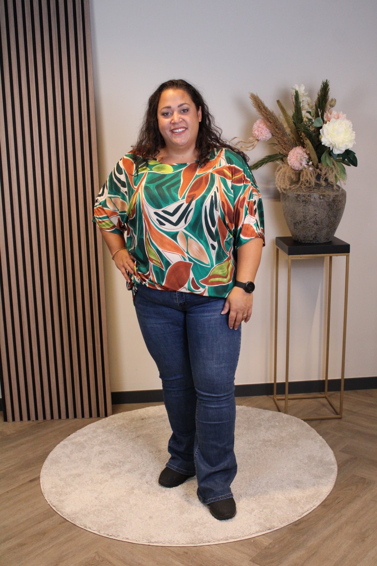 Danielle | Top grün 48 bis 52