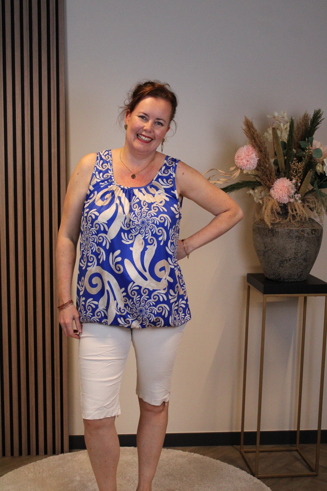 Sam | Top blau 38 bis 48