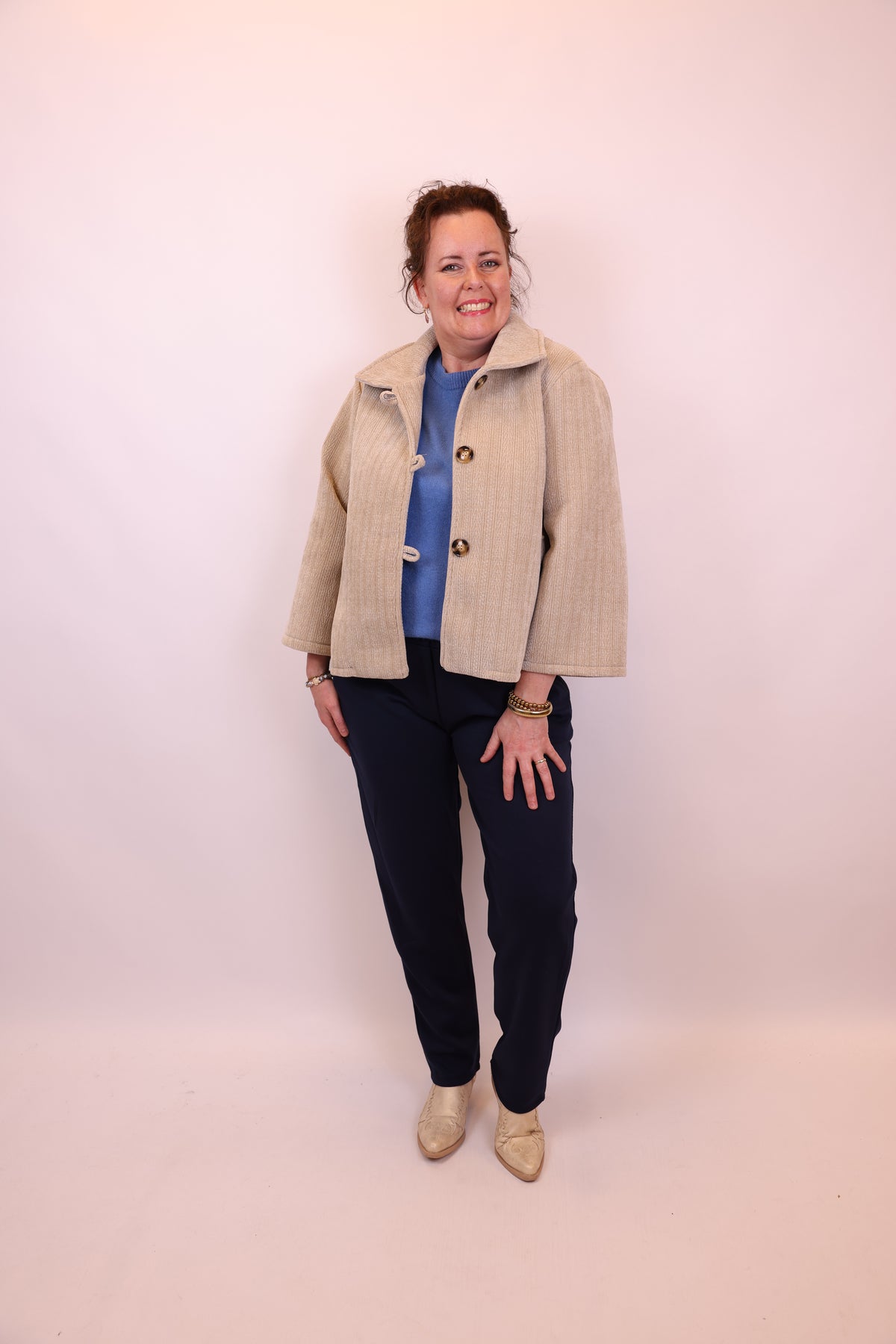 Maxime | Grüne Jeansjacke