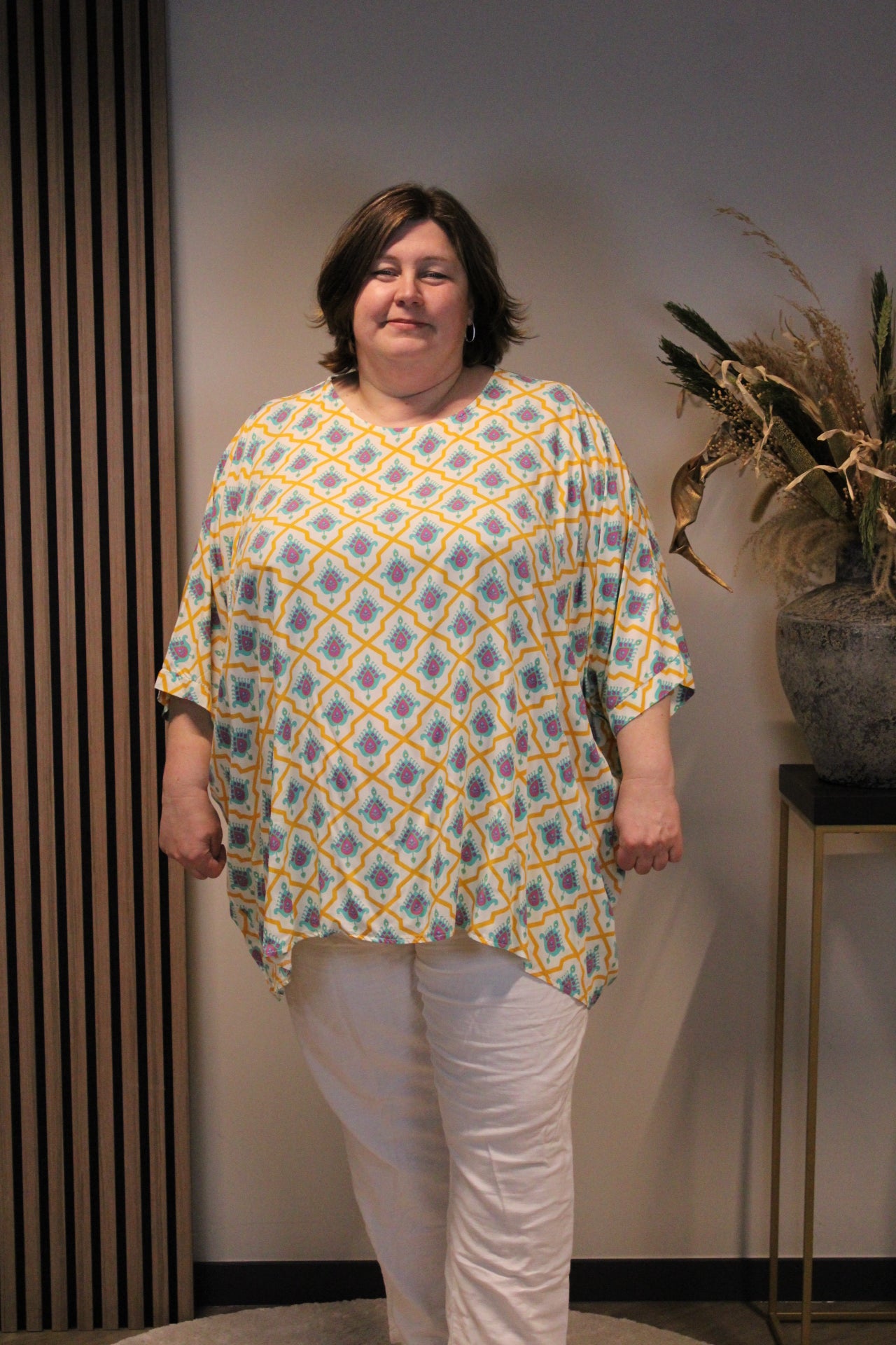 Alexia gelb | Bluse 52 bis 58