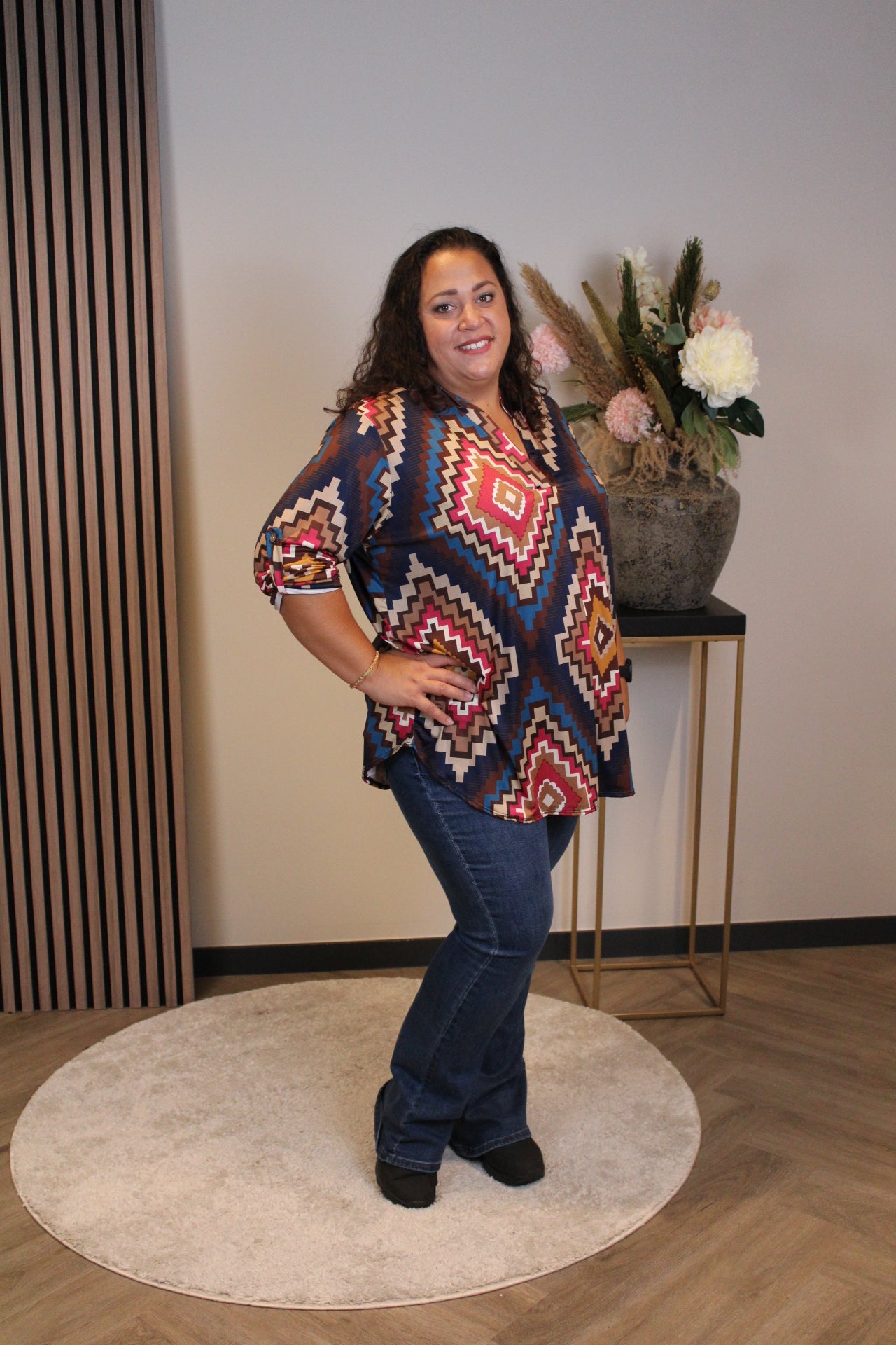 Josefine | Langarmbluse 48 bis 52