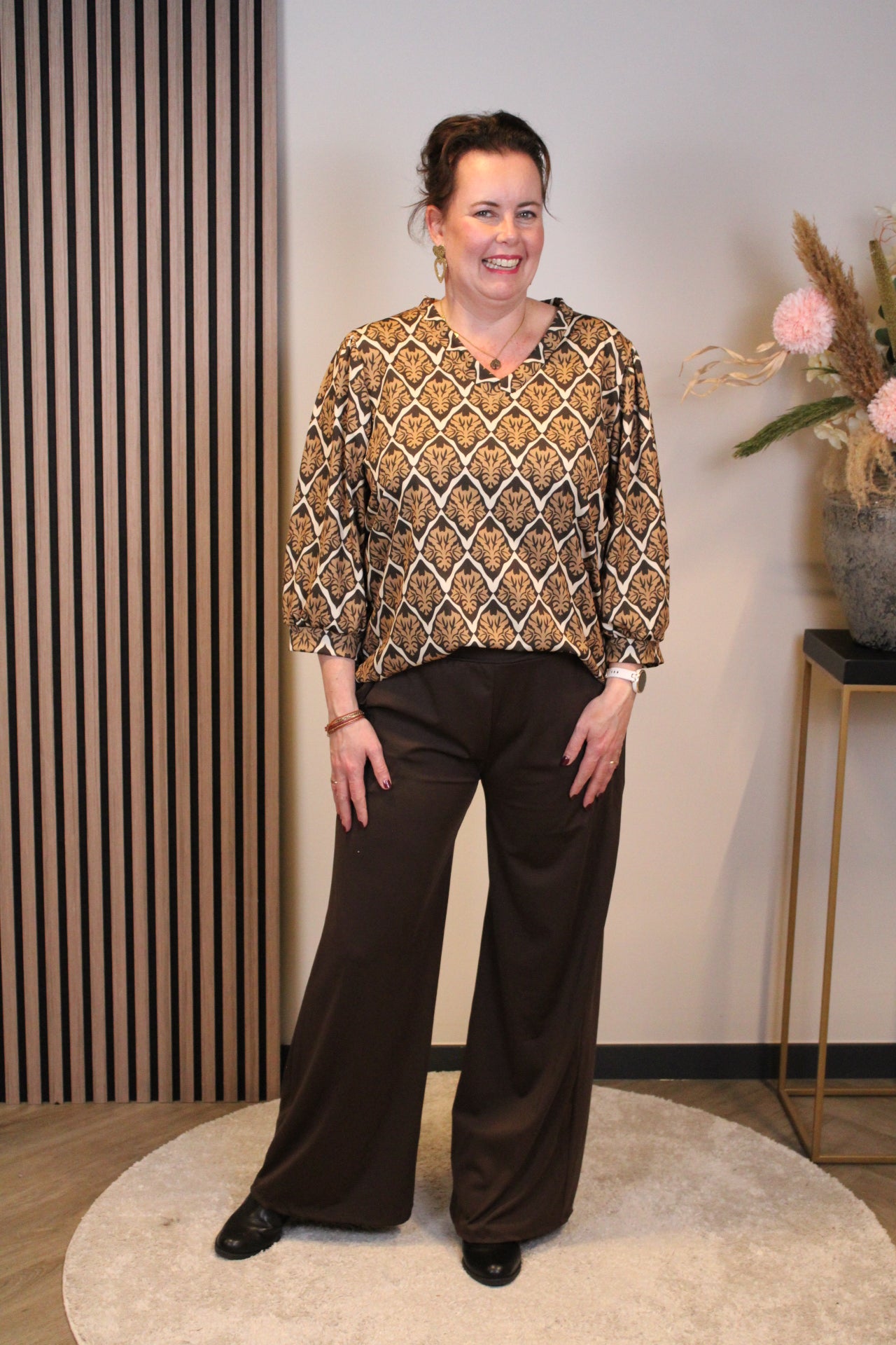 Indy | Hose bordeauxrot 40 bis 44