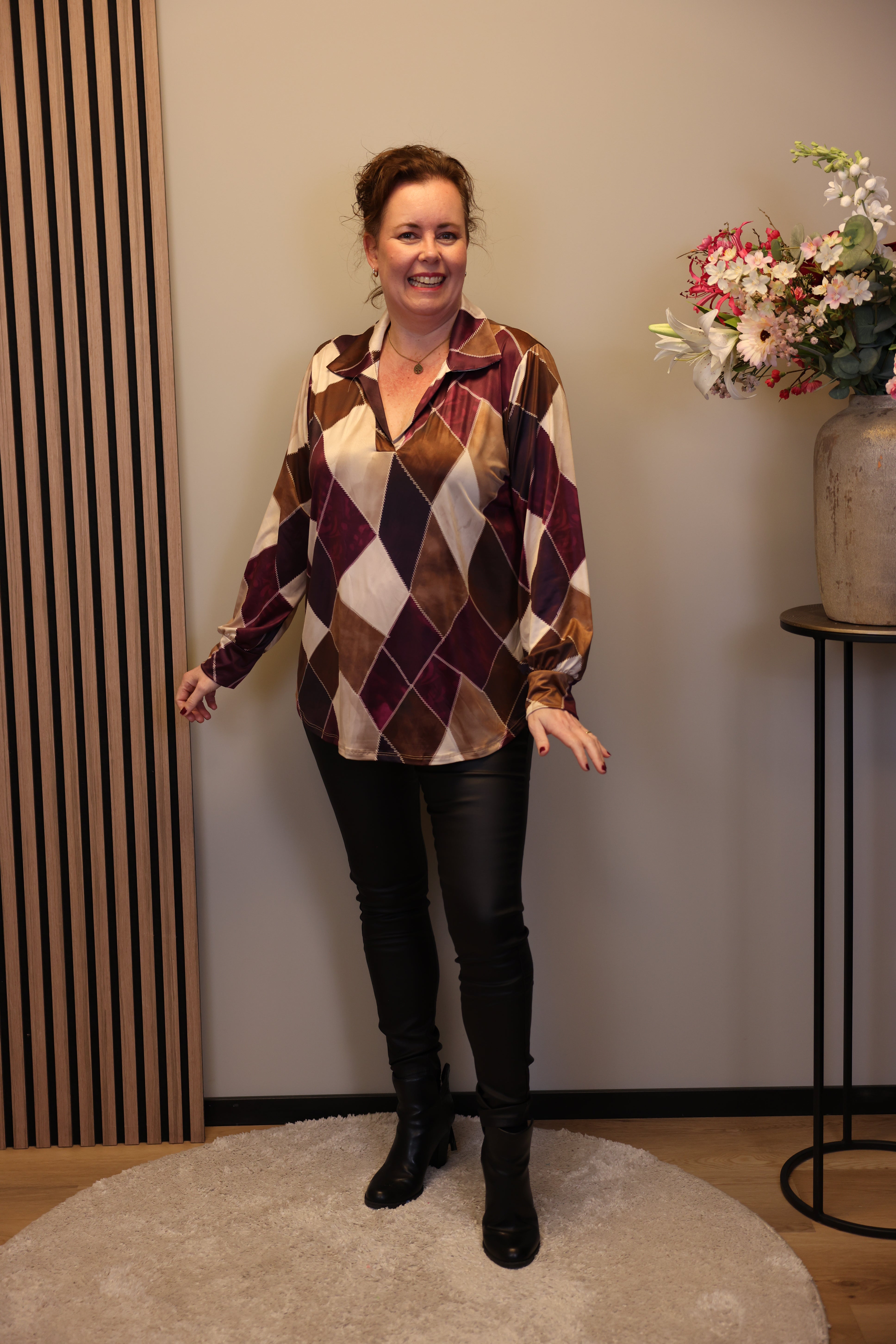 Florien | Bluse mit Kragen 48 bis 52