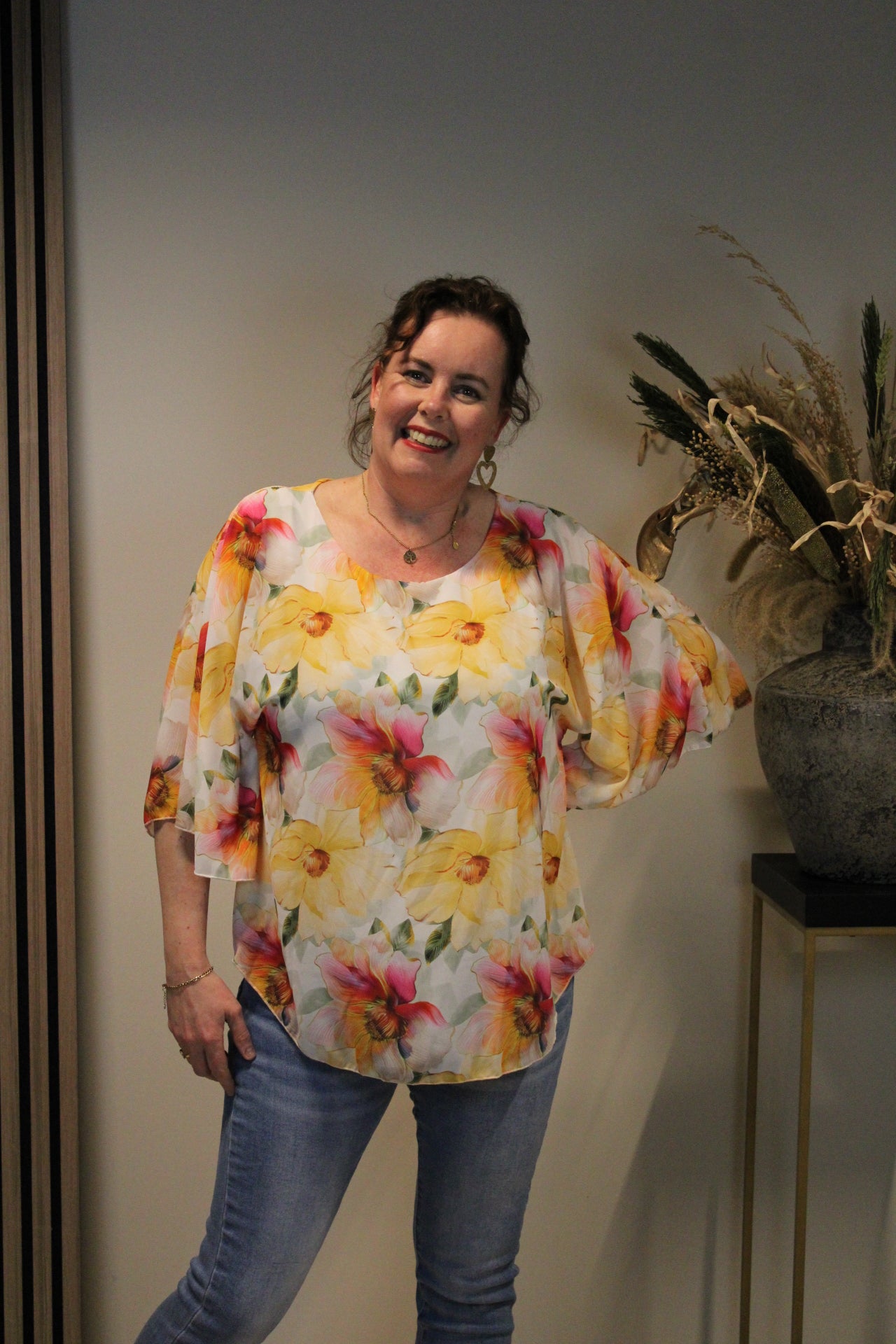 Belle | Bluse gelb 36 bis 44
