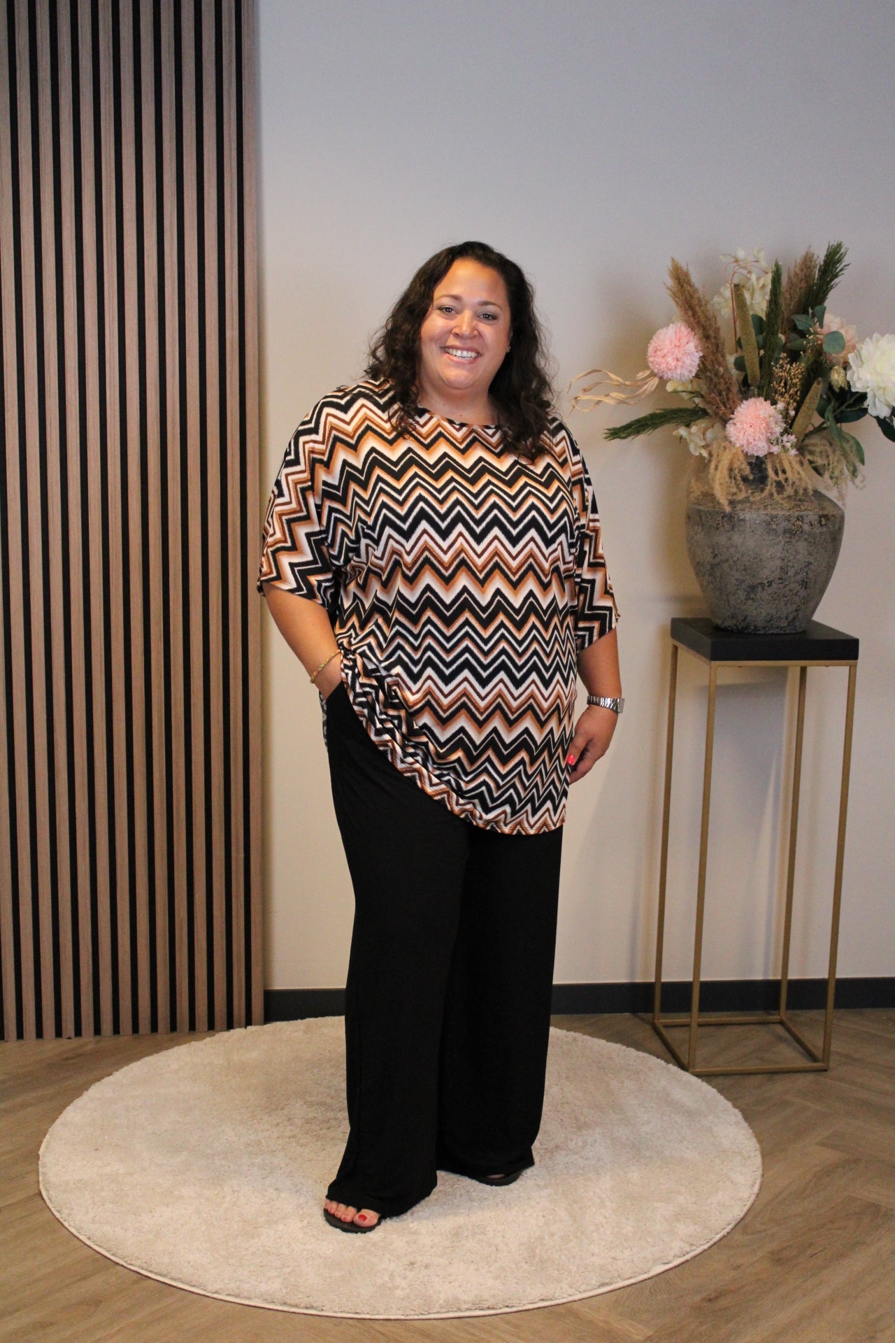 Rose | Top grün 48 bis 52