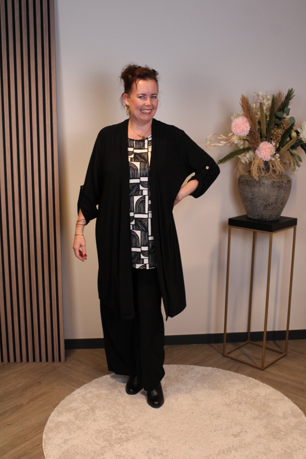 Mara | Bluse weiß Langarm 38 bis 48