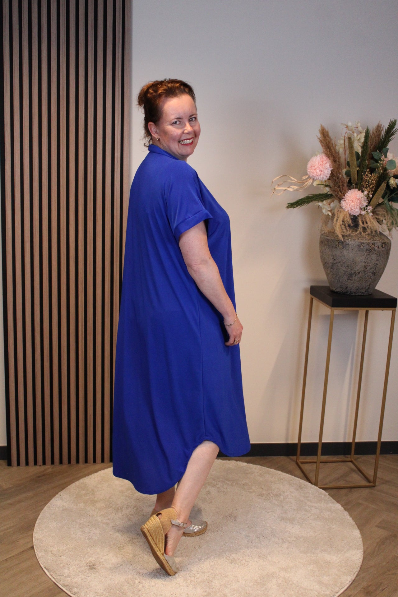 Vero | Kleid blau 50 bis 54