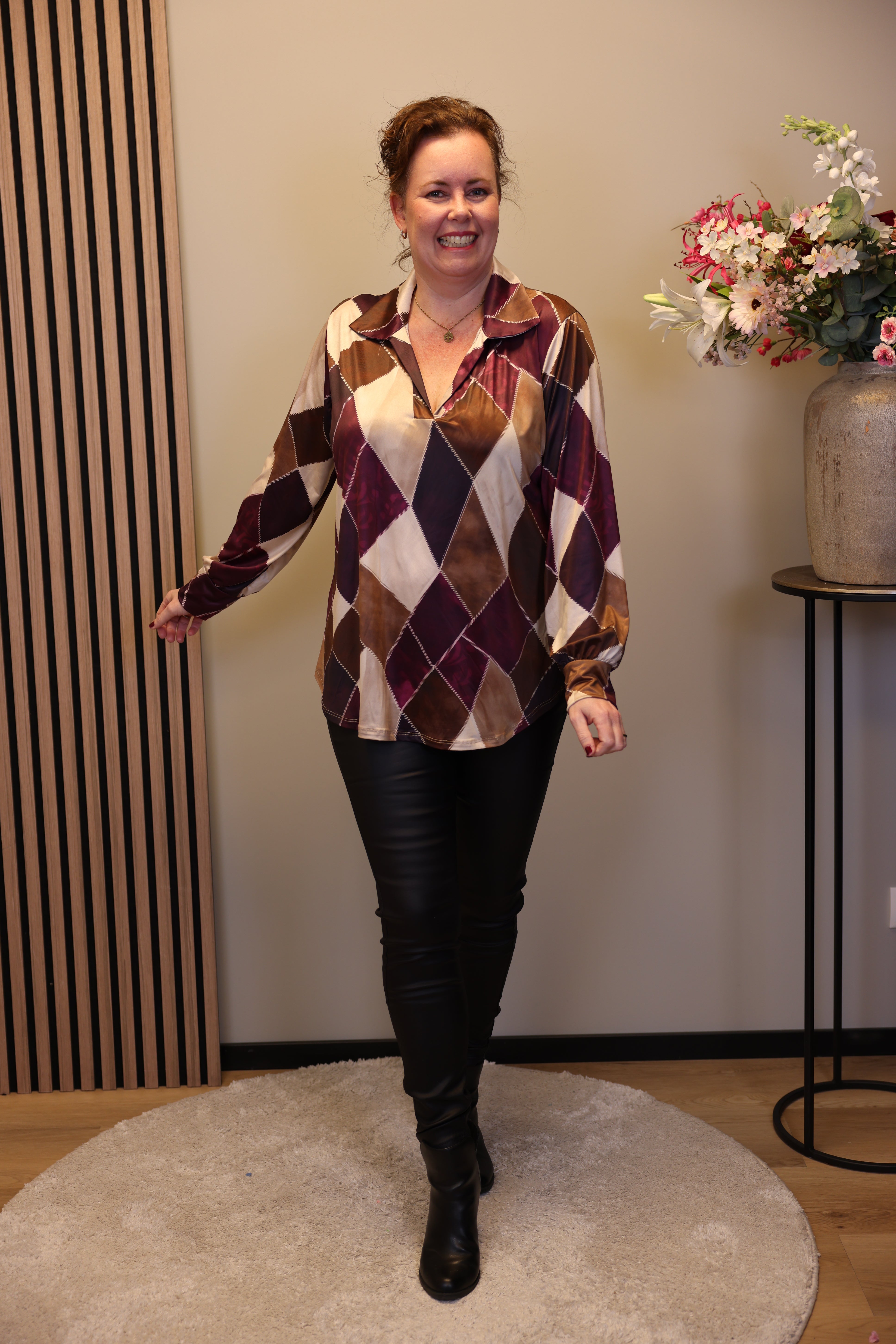 Florien | Bluse mit Kragen 48 bis 52