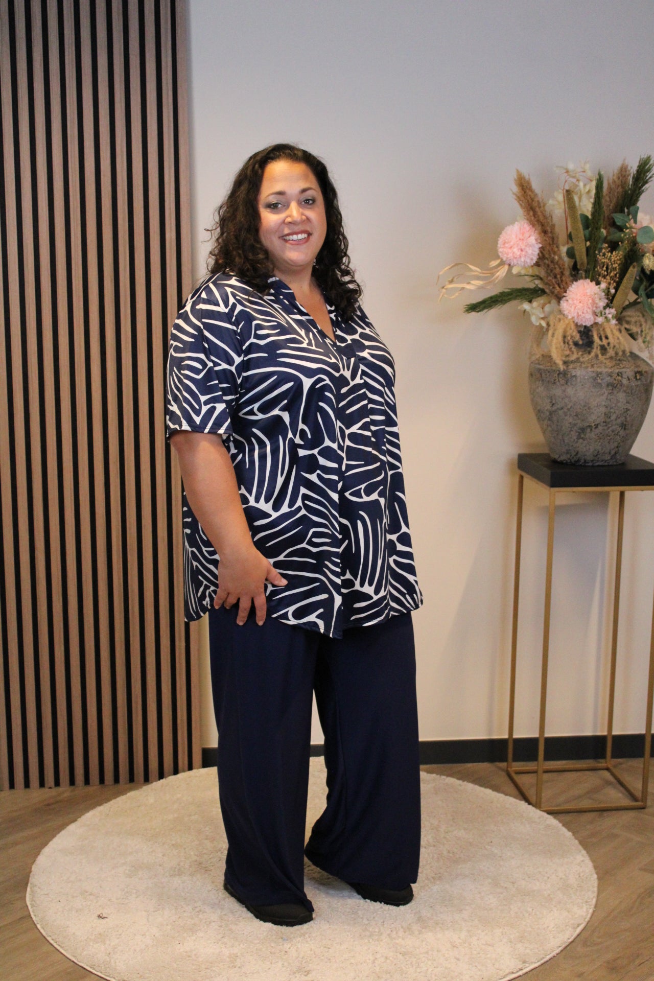 Ellen | Hose blau 48 bis 54