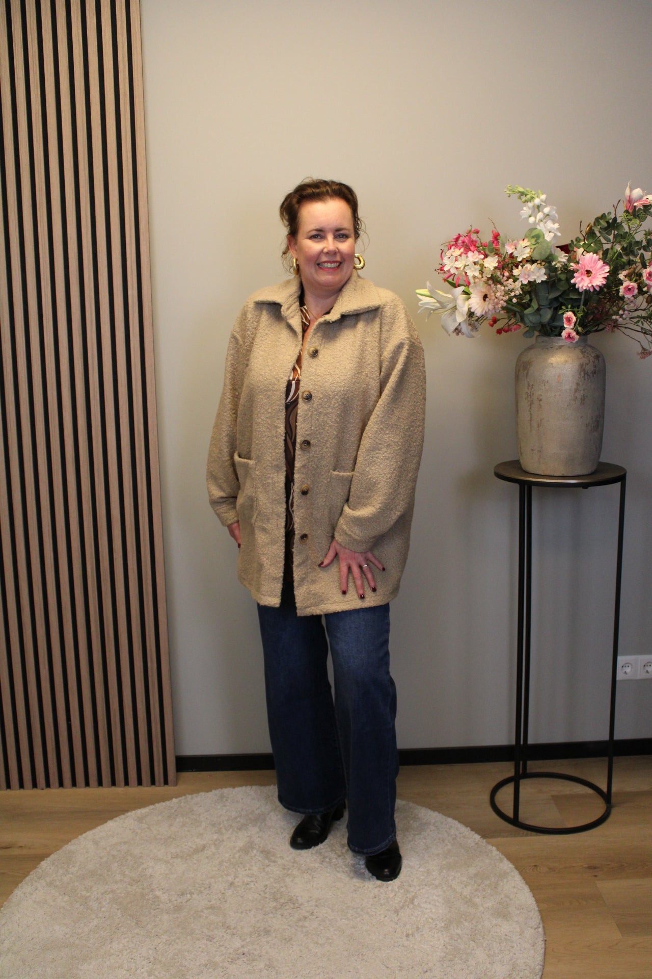 Mara | Bluse weiß Langarm 38 bis 48