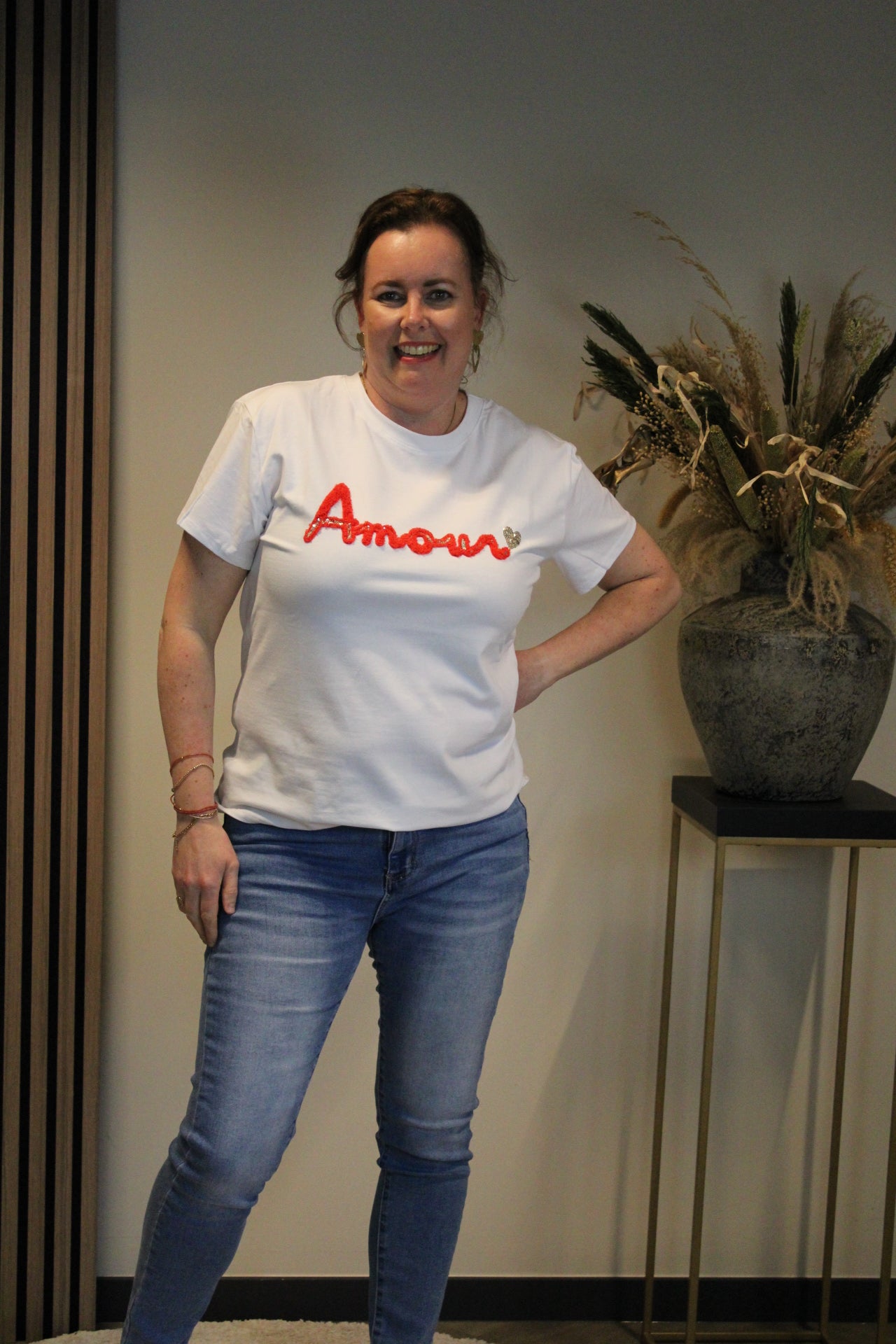 Amour | T-Shirt rot 38 bis 42
