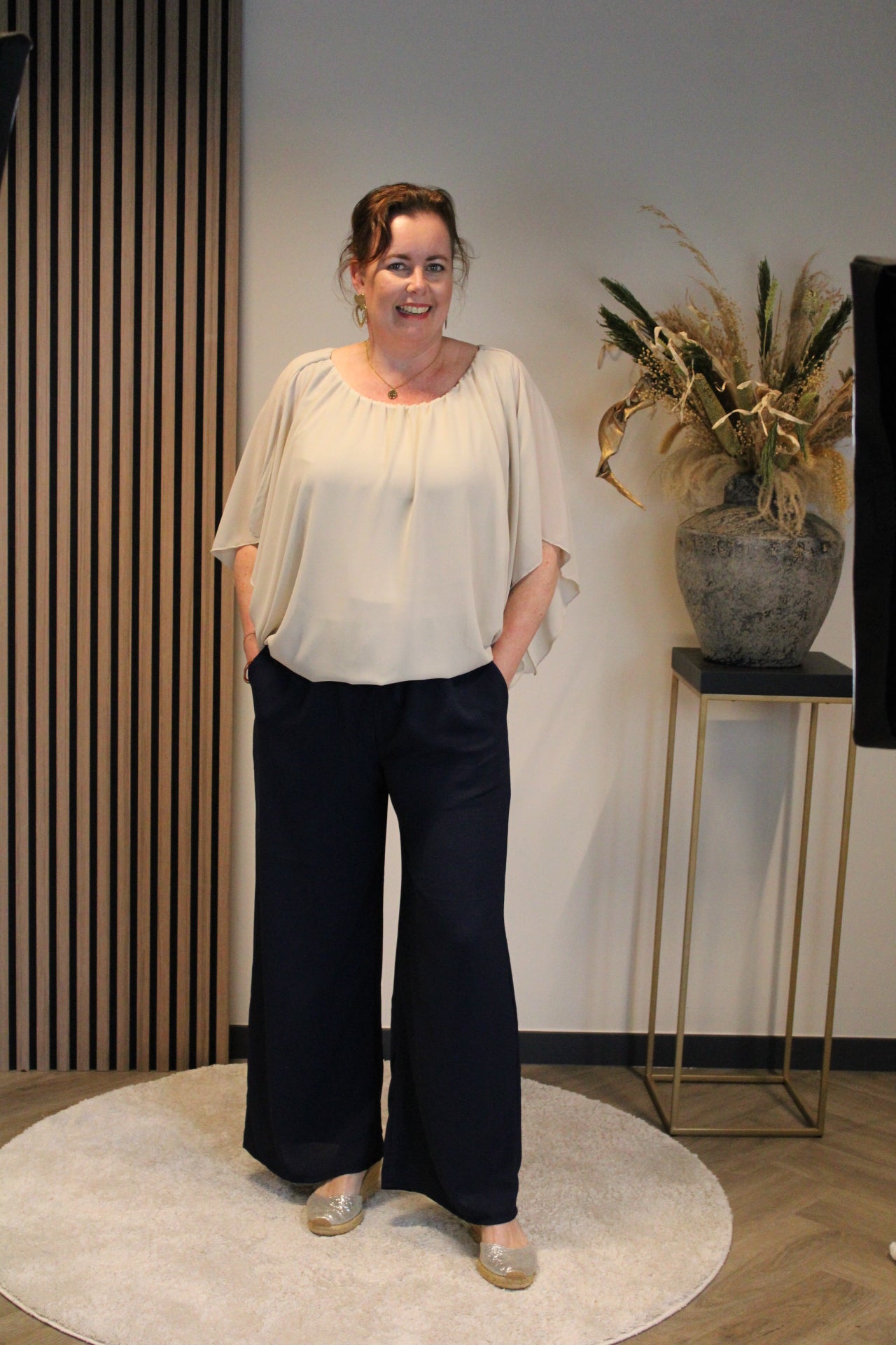 Tirza | Broek donker blauw 38 t/m 44