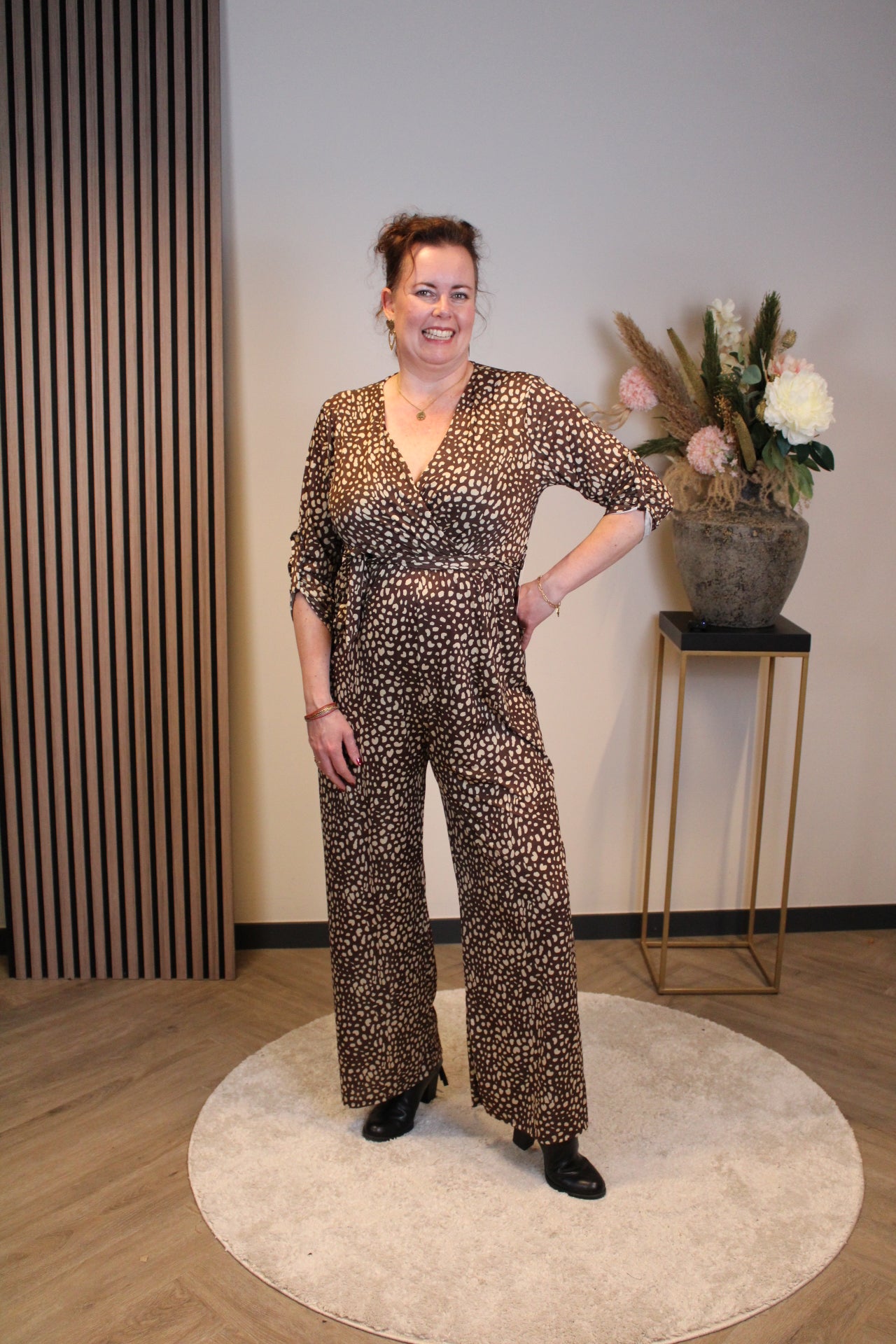 Fresia | Schwarzes Langarmkleid 38 bis 44