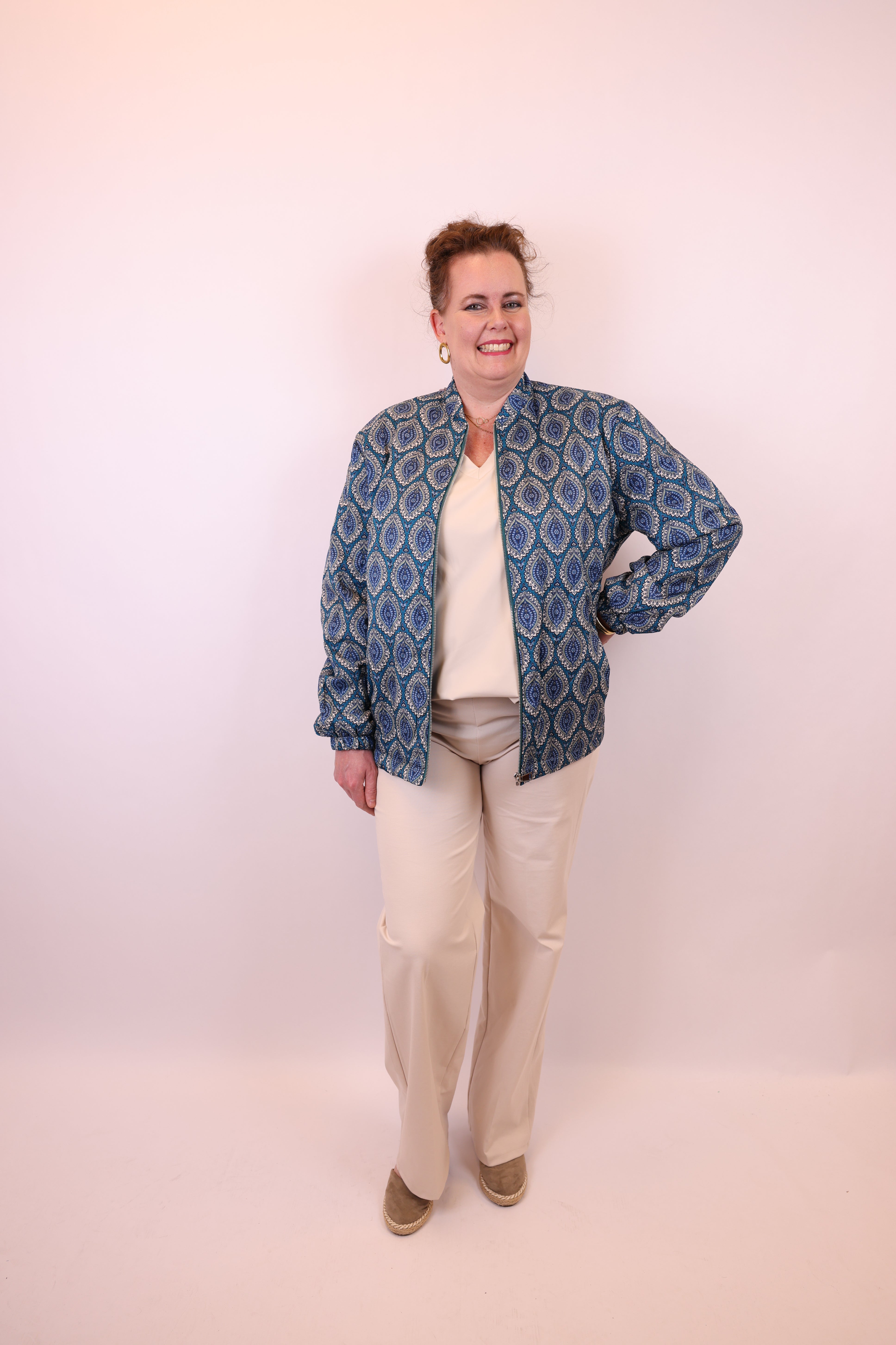 Maxime | Grüne Jeansjacke