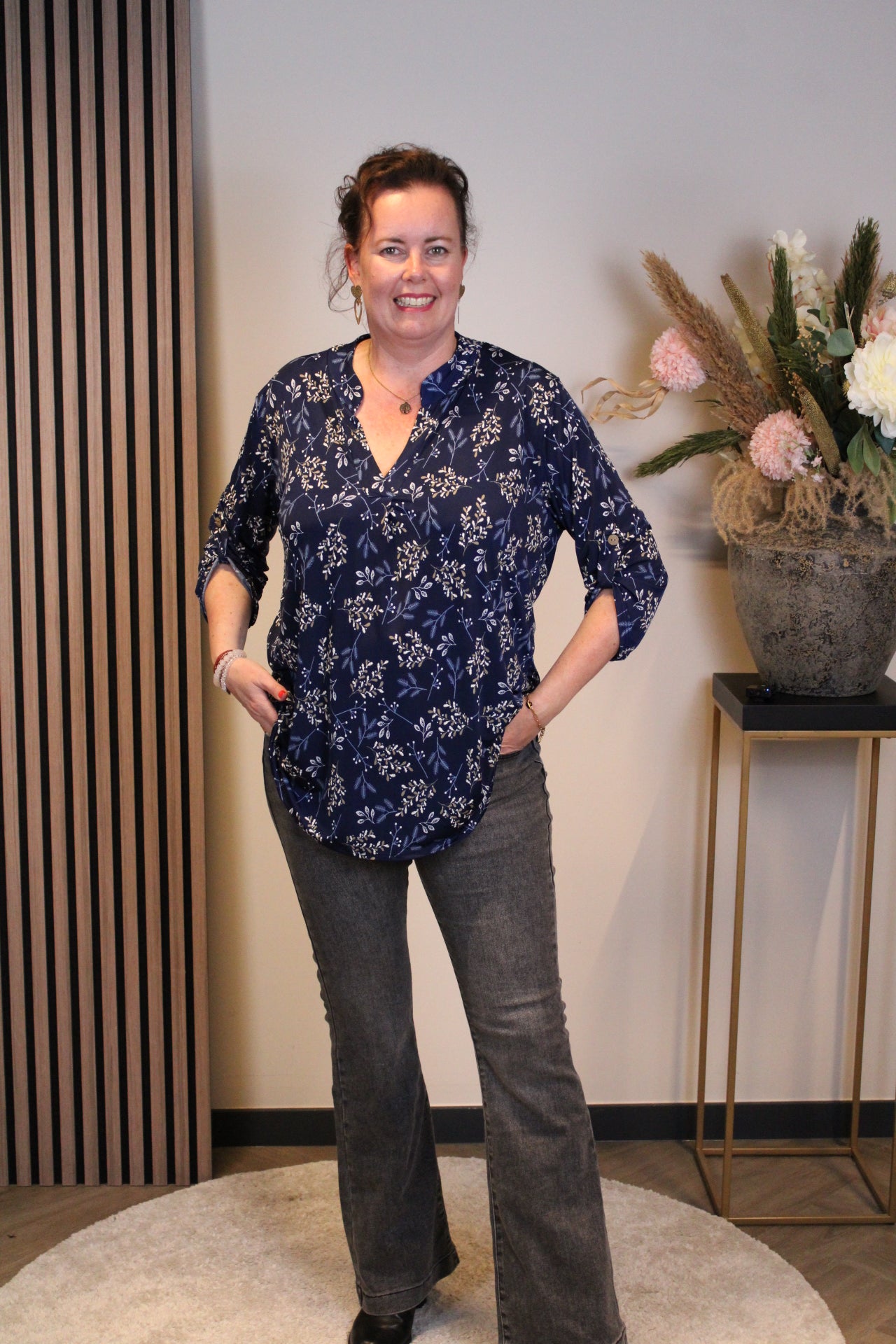 Verena | Langarmbluse 48 bis 52