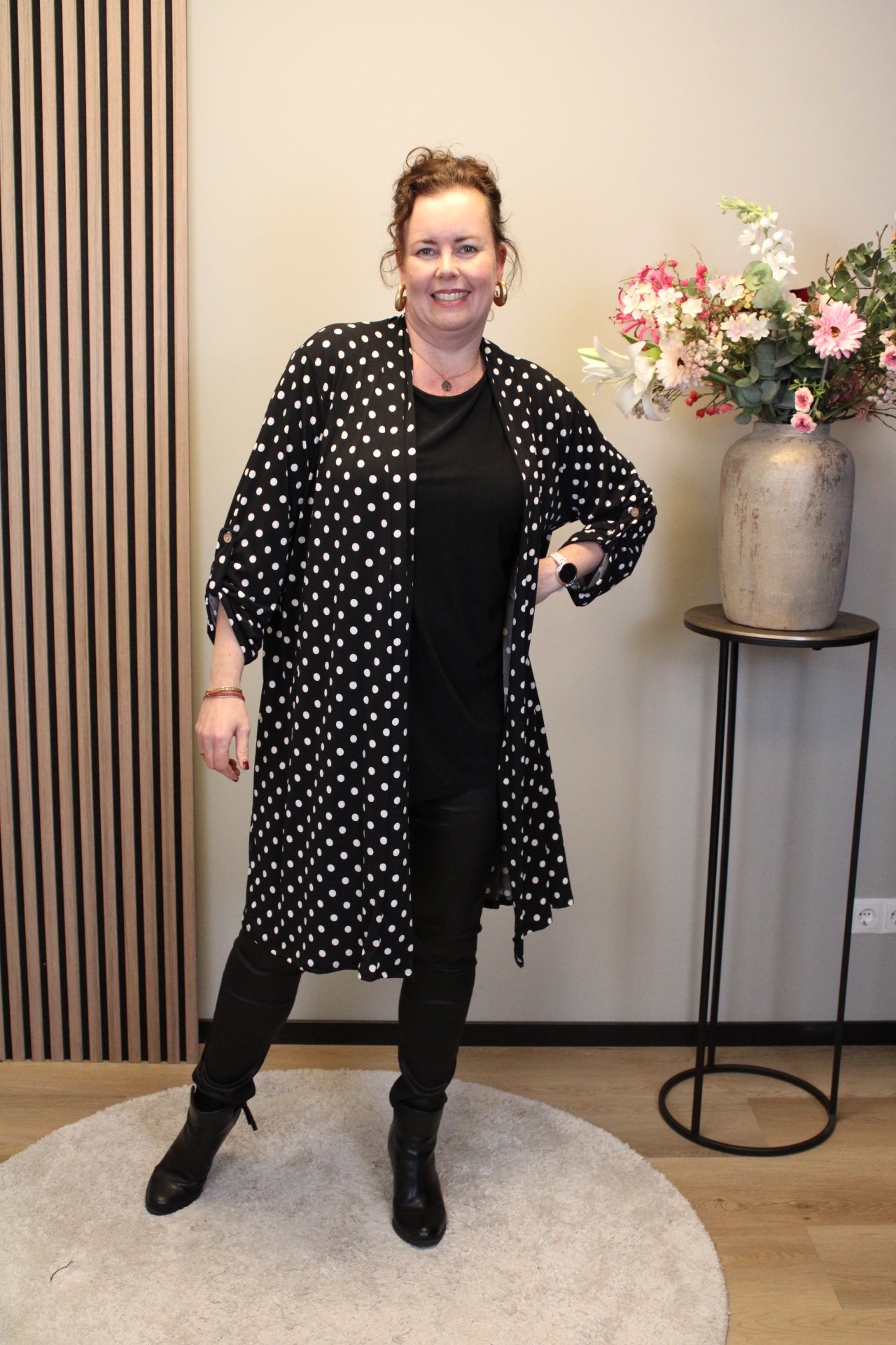 Mara | Bluse weiß Langarm 38 bis 48