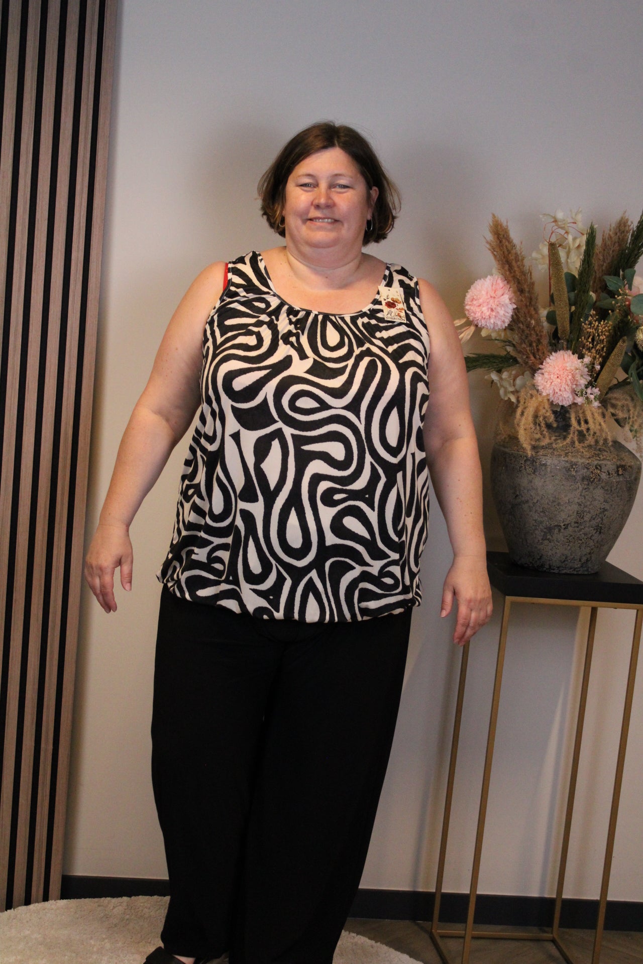 Jill | schwarzes Top 52 bis 58