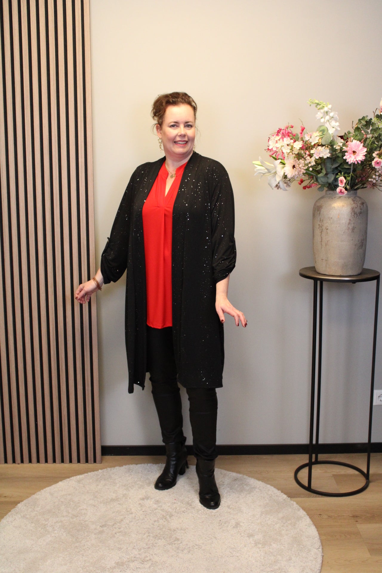 Sara | Bluse Langarm Grün 52 bis 58